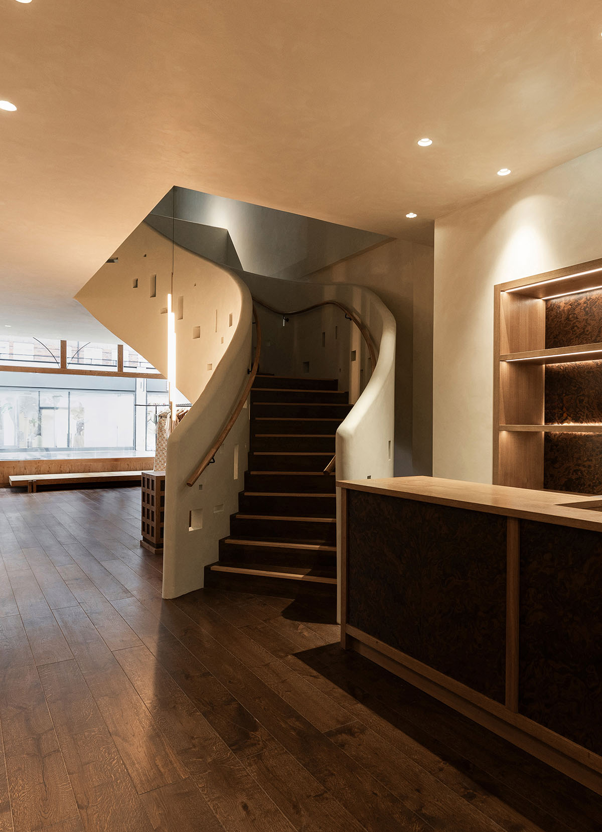 Ciszak Dalmas,零售店設計,Maksu Store,英國,倫敦,服裝店,侘寂風格,店鋪設計