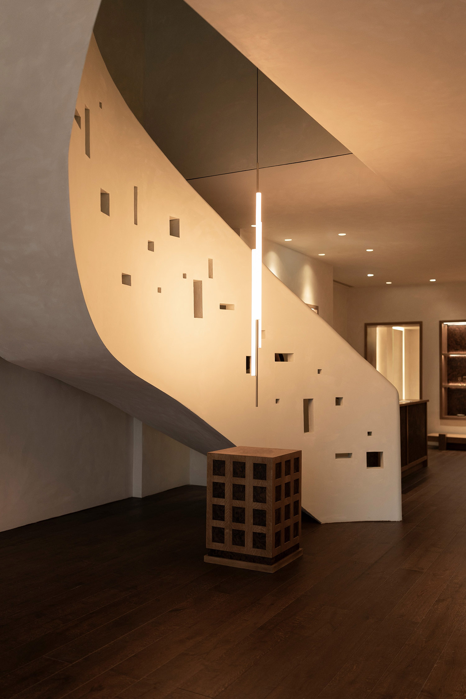 Ciszak Dalmas,零售店設計,Maksu Store,英國,倫敦,服裝店,侘寂風格,店鋪設計