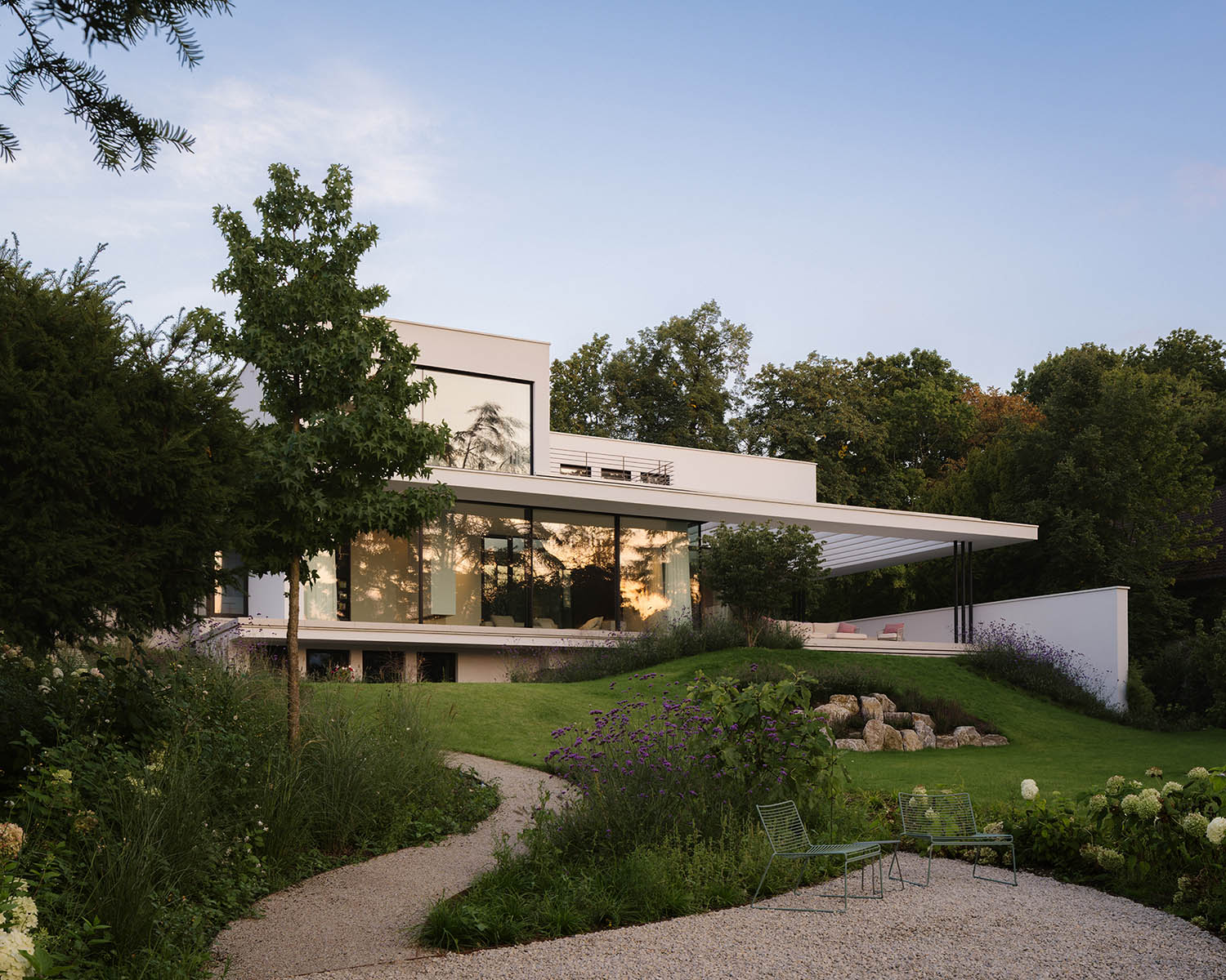 Philipp Architekten BDA,別墅設計,別墅設計案例,德國,極簡主義別墅,極簡主義,河畔別墅