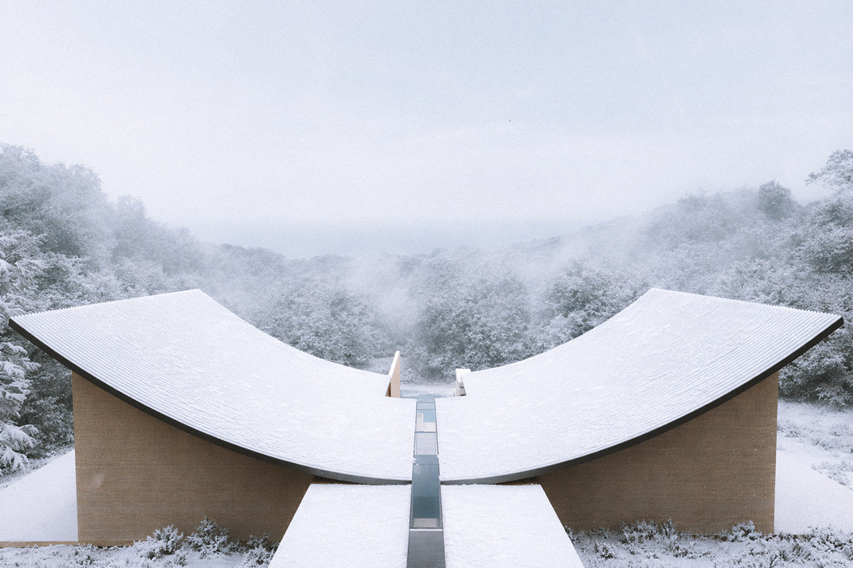 Poesis Studio,別墅設計,別墅設計案例,日本,極簡主義別墅,極簡主義,森林別墅