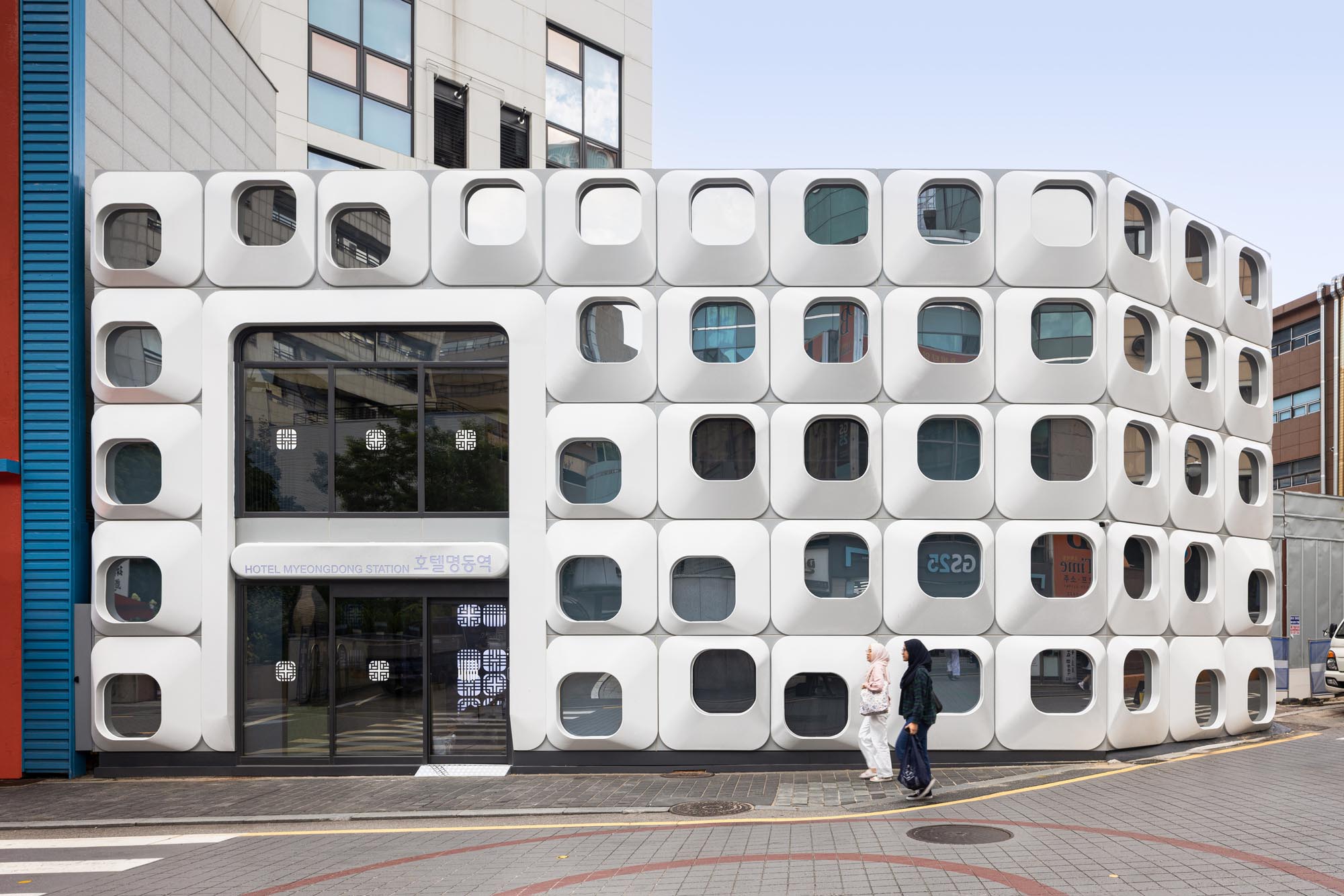Yong Ju Lee Architecture,酒店設計,韓國,首爾,明洞站酒店,酒店設計案例,酒店設計方案,度假酒店,精品酒店,設計酒店,極簡主義酒店