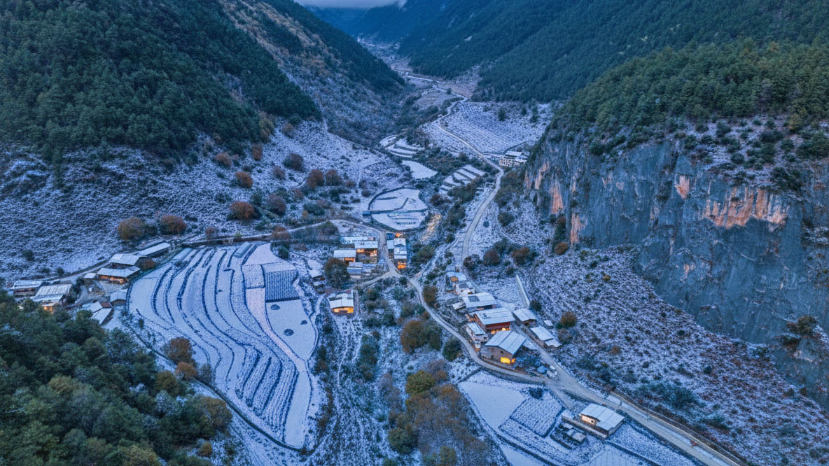 建築改造,民宿改造,居民樓改造民宿,度假區民宿設計,民宿設計案例,民宿設計方案,雲南香格裏拉阿若康巴·尼汝莊園,雲南香格裏拉,平介設計,楊楠