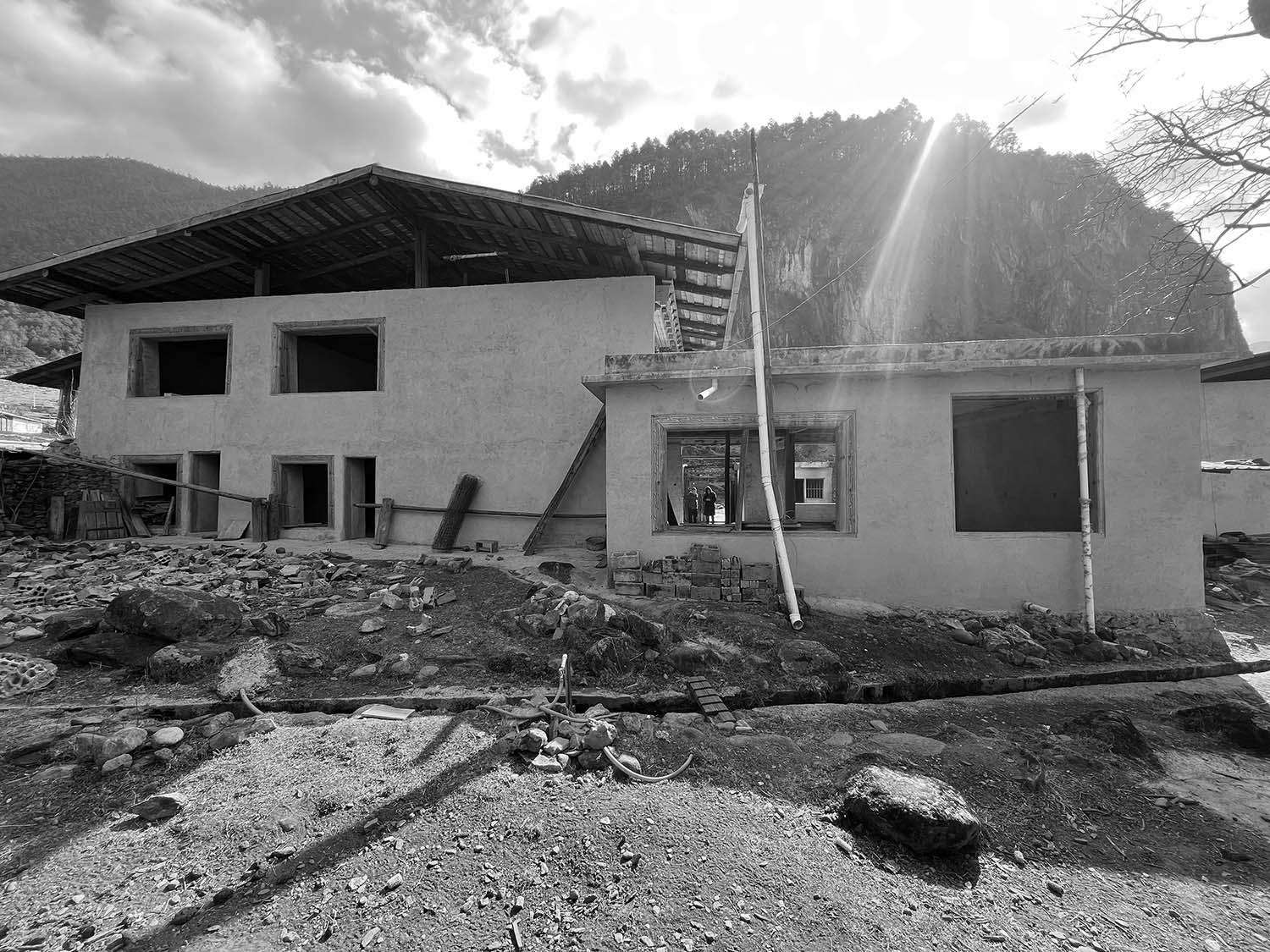 建築改造,民宿改造,居民樓改造民宿,度假區民宿設計,民宿設計案例,民宿設計方案,雲南香格裏拉阿若康巴·尼汝莊園,雲南香格裏拉,平介設計,楊楠