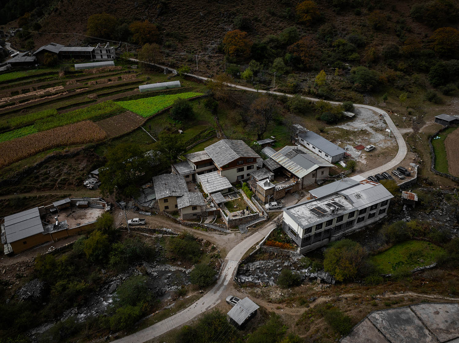 建築改造,民宿改造,居民樓改造民宿,度假區民宿設計,民宿設計案例,民宿設計方案,雲南香格裏拉阿若康巴·尼汝莊園,雲南香格裏拉,平介設計,楊楠