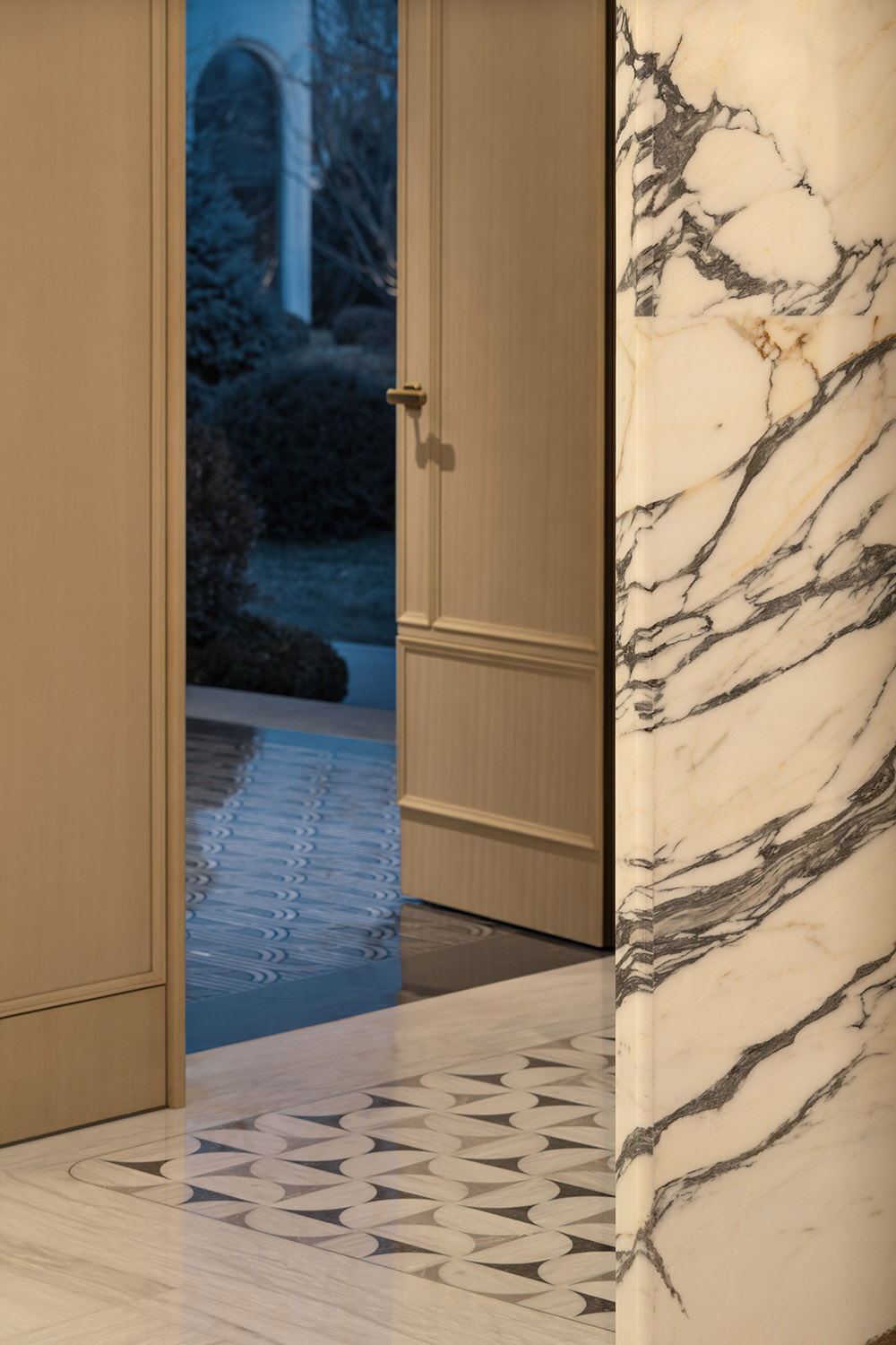 271㎡,大平層樣板間,樣板間設計,中高端樣板間設計,樣板間設計案例,樣板間設計方案,現代風格樣板間設計,輕奢樣板間,華潤置地·北京潤園：鬆弛謐境，奢雅場域,北京潤園,北京,棟三尺設計