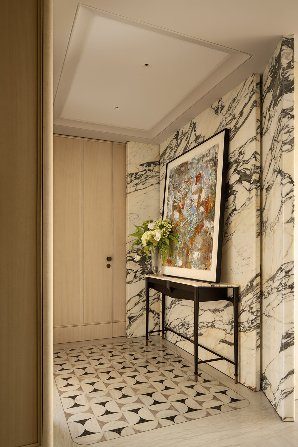 271㎡,大平層樣板間,樣板間設計,中高端樣板間設計,樣板間設計案例,樣板間設計方案,現代風格樣板間設計,輕奢樣板間,華潤置地·北京潤園：鬆弛謐境，奢雅場域,北京潤園,北京,棟三尺設計