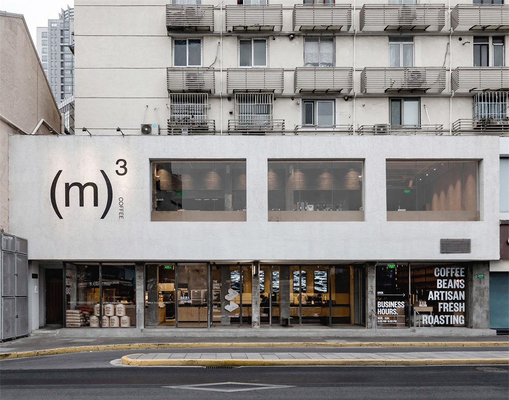 咖啡店設計,開放式咖啡店,街邊咖啡店設計,咖啡店打卡,咖啡店線下首店,咖啡店裝修,咖啡店設計案例,咖啡店設計方案,三立方咖啡上海愚園路店,上海,具場