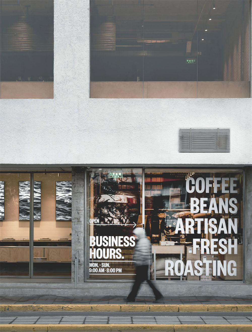 咖啡店設計,開放式咖啡店,街邊咖啡店設計,咖啡店打卡,咖啡店線下首店,咖啡店裝修,咖啡店設計案例,咖啡店設計方案,三立方咖啡上海愚園路店,上海,具場