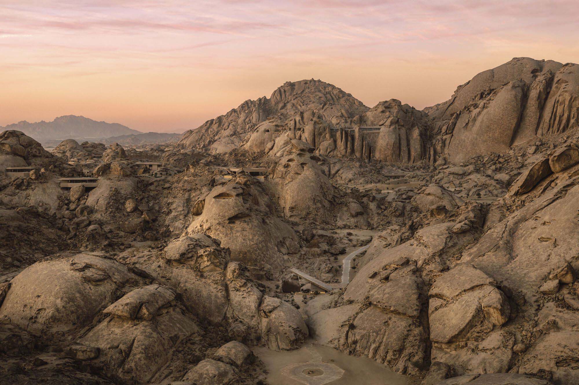 Oppenheim Architecture,酒店設計,沙特阿拉伯,利雅得,沙漠岩石度假酒店,酒店設計案例,酒店設計方案,度假酒店,沙漠酒店,設計酒店,極簡主義酒店