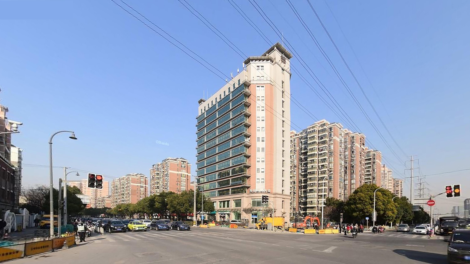 辦公大樓改造,外立麵改造,建築改造,立麵設計,城市更新,上海長寧海益大廈改造項目,上海,DUTS杜茲設計