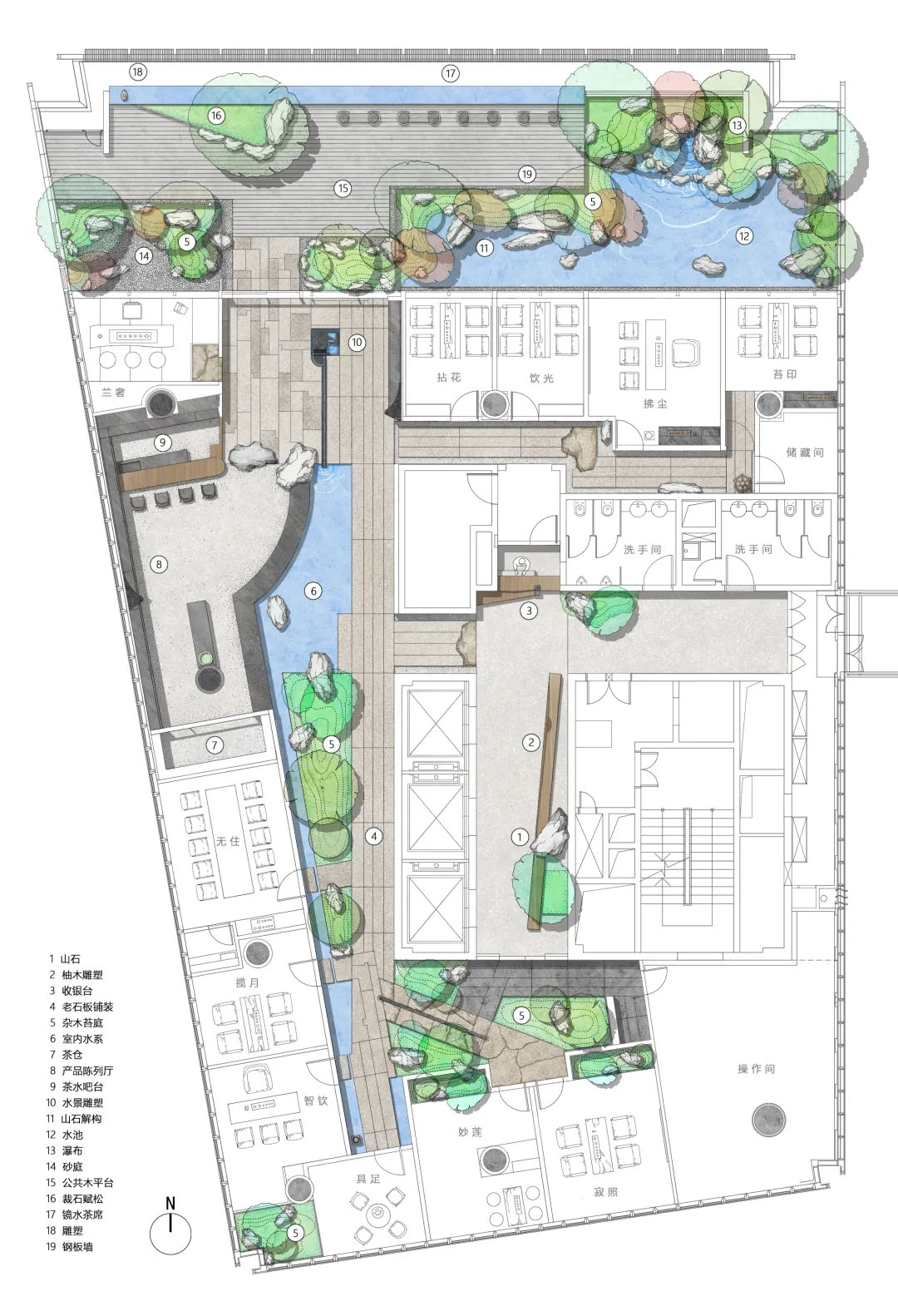 茶飲店設計,茶空間設計,東方美學茶飲店,茶室設計,茶飲店設計案例,茶飲店設計方案,東方美學主題茶飲店,杭州天目裏青竺茶局,杭州,山山園林