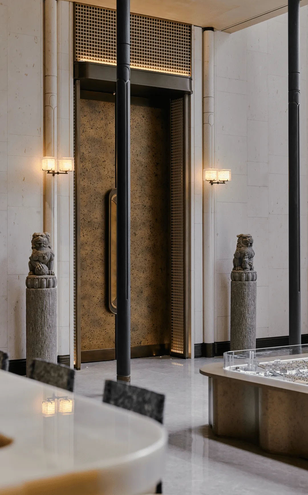 售樓處設計,營銷中心設計,售樓處設計案例,售樓處設計方案,銷售中心設計,售樓處軟裝設計,現代風格售樓處設計,杭州越秀運河樾,杭州,G-ART集艾設計