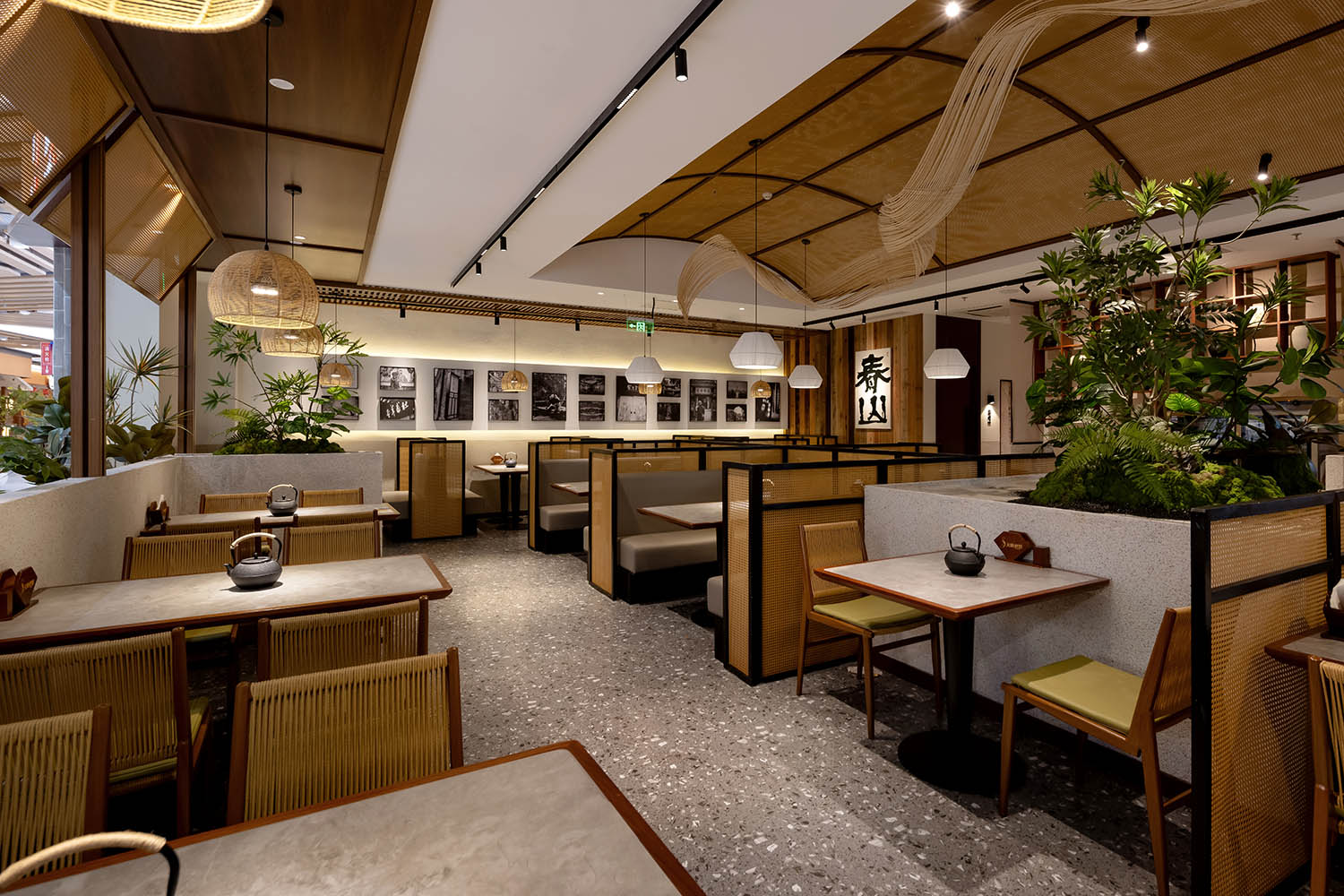 餐廳設計,休閑餐廳設計,川菜餐廳設計,餐廳裝修,餐廳設計案例,餐廳設計方案,青島天府老媽川菜餐廳,青島,點度設計