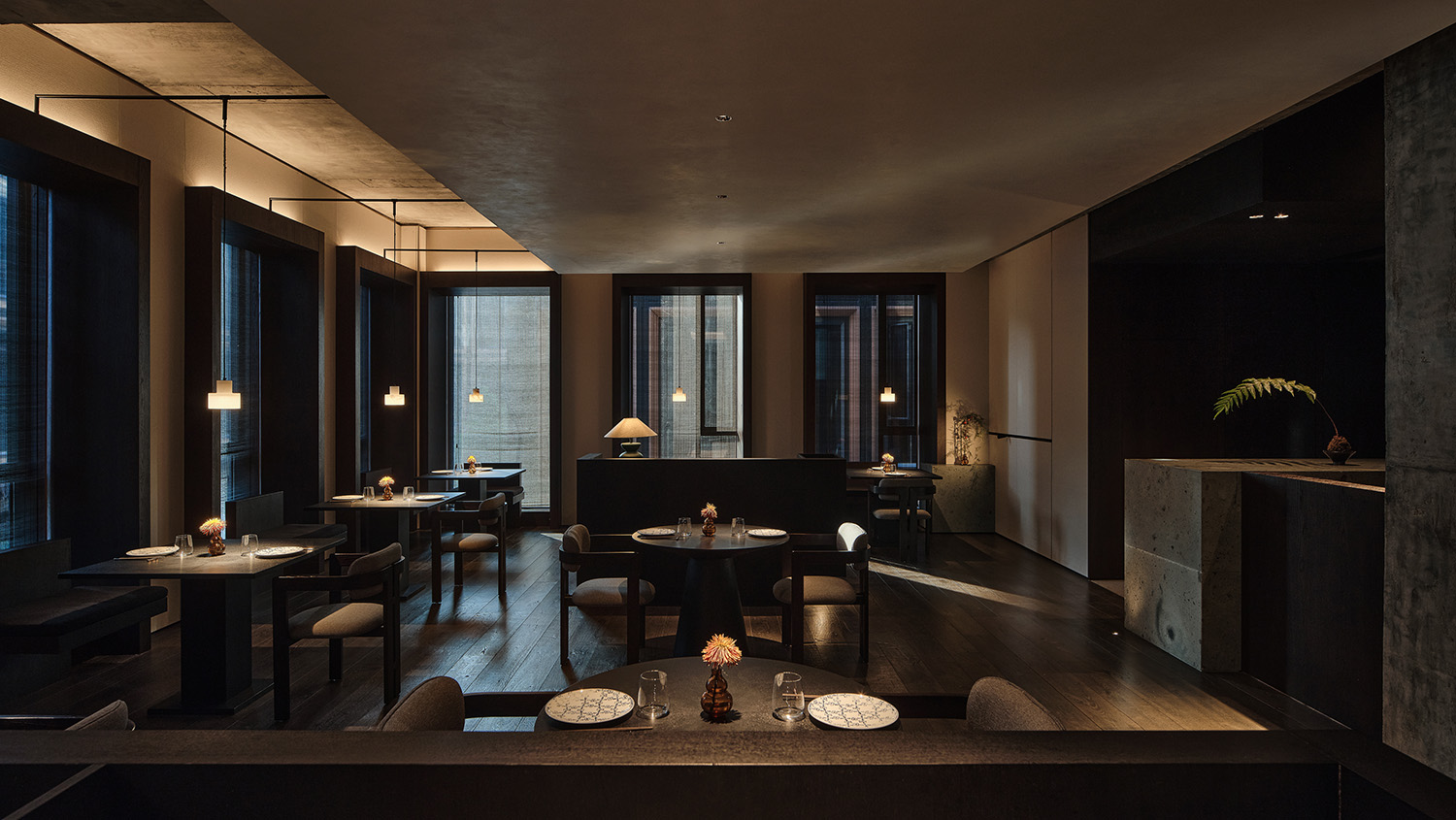 餐廳設計,中餐廳設計,休閑餐廳設計,東方美學餐廳空間,高端餐廳設計,餐廳設計案例,餐廳設計方案,餐廳裝修,主題餐廳設計,杭州“照⻘苔”中餐廳-融合與節奏韻律,杭州,⼋荒設計