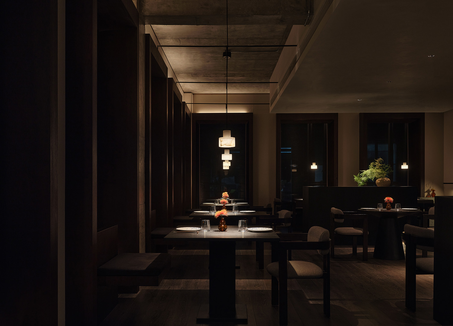 餐廳設計,中餐廳設計,休閑餐廳設計,東方美學餐廳空間,高端餐廳設計,餐廳設計案例,餐廳設計方案,餐廳裝修,主題餐廳設計,杭州“照⻘苔”中餐廳-融合與節奏韻律,杭州,⼋荒設計