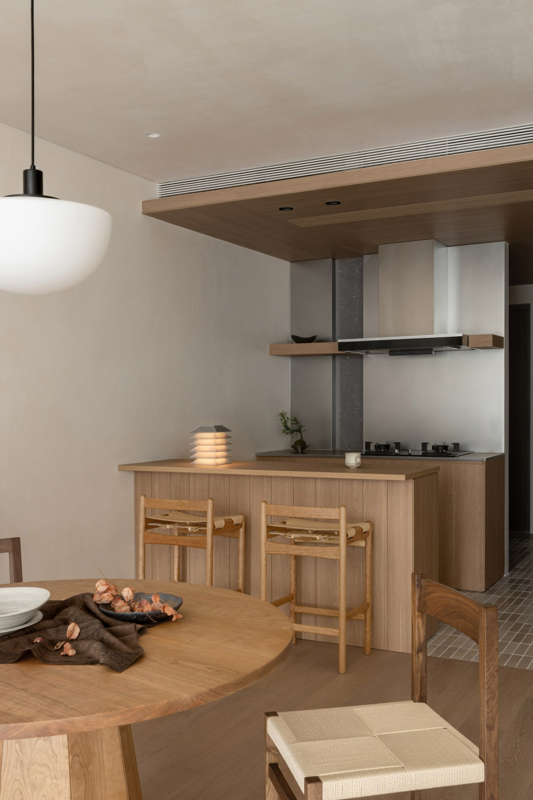 XU Studio,公寓設計,公寓設計案例,原木色,極簡主義,極簡風格