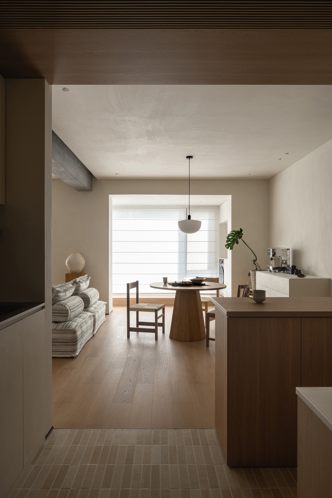 XU Studio,公寓設計,公寓設計案例,原木色,極簡主義,極簡風格