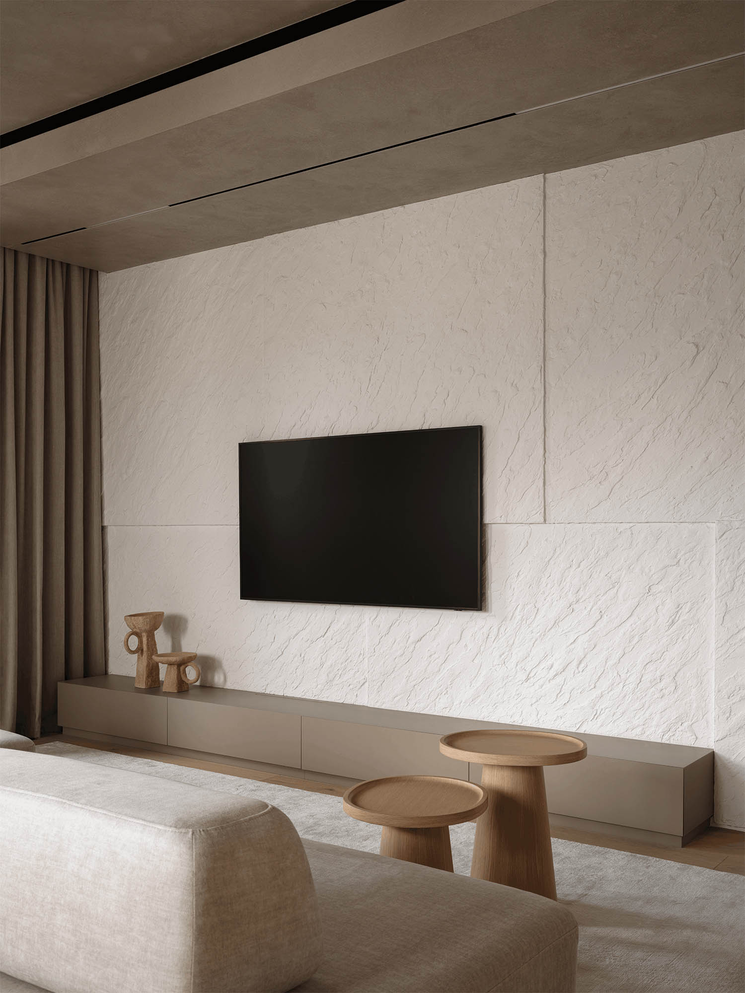 A&ES,大平層設計,大平層設計案例,莫斯科,大平層,中性色調