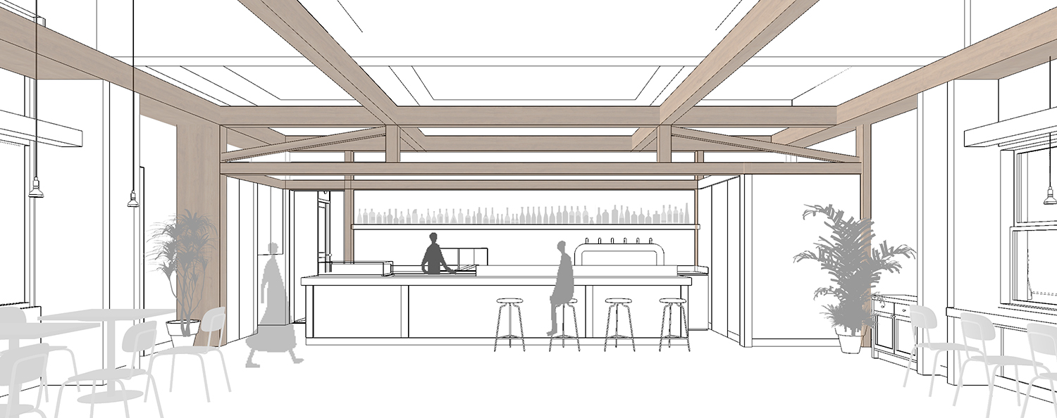 餐廳設計,開放式餐廳設計,主題餐廳設計,建築改造,外立麵改造,公園餐廳設計,休閑餐廳設計,餐廳設計案例,餐廳設計方案,深圳福田 Babe's Kitchen 棒球餐廳,深圳,普悅設計