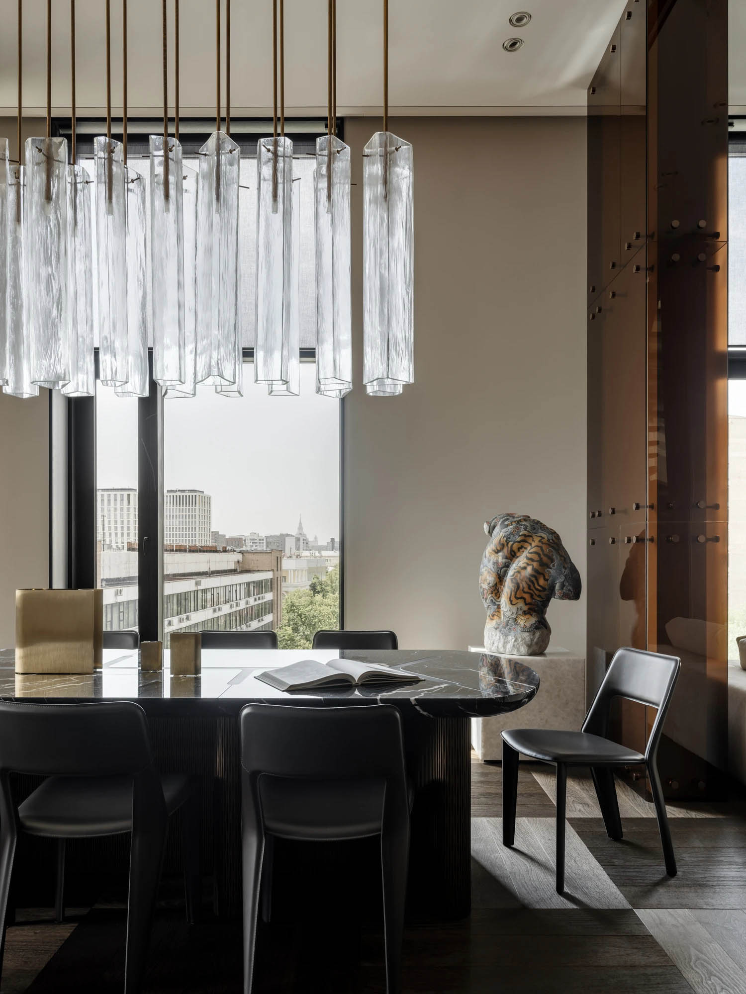 Dseesion,頂層公寓設計,頂層公寓設計案例,俄羅斯,莫斯科,藝術公寓