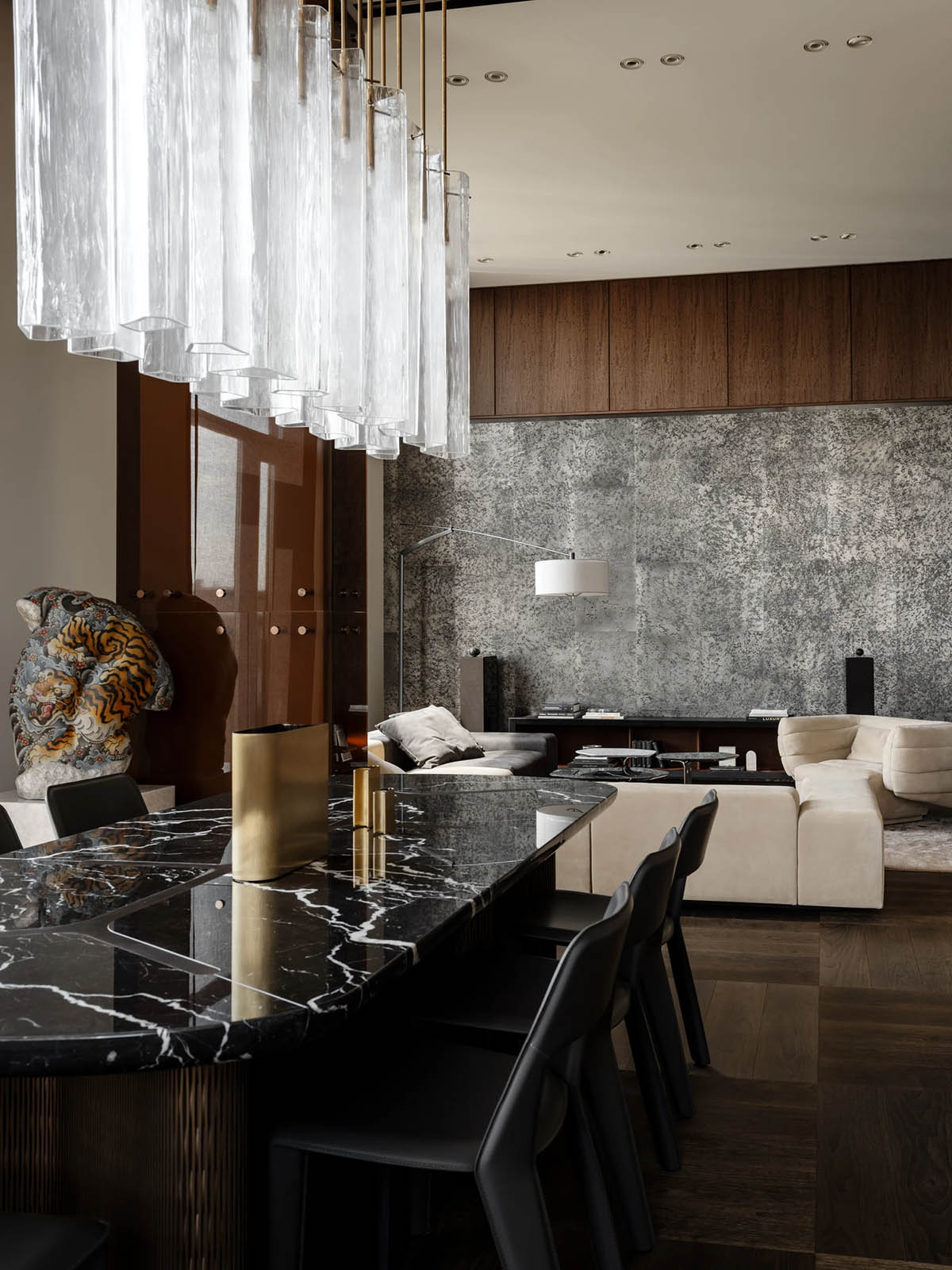 Dseesion,頂層公寓設計,頂層公寓設計案例,俄羅斯,莫斯科,藝術公寓