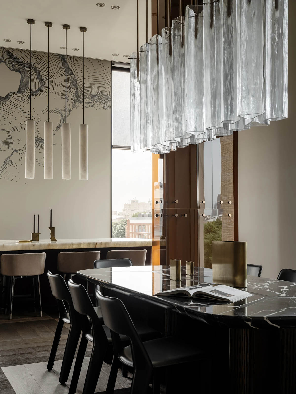 Dseesion,頂層公寓設計,頂層公寓設計案例,俄羅斯,莫斯科,藝術公寓