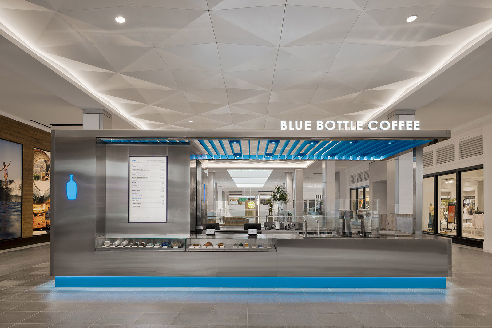 I IN,咖啡廳設計案例,咖啡店設計,美國,小藍瓶咖啡,BLUE BOTTLE COFFEE,咖啡廳設計,小藍瓶咖啡店設計案例,網紅咖啡廳,創意咖啡店,加利福尼亞