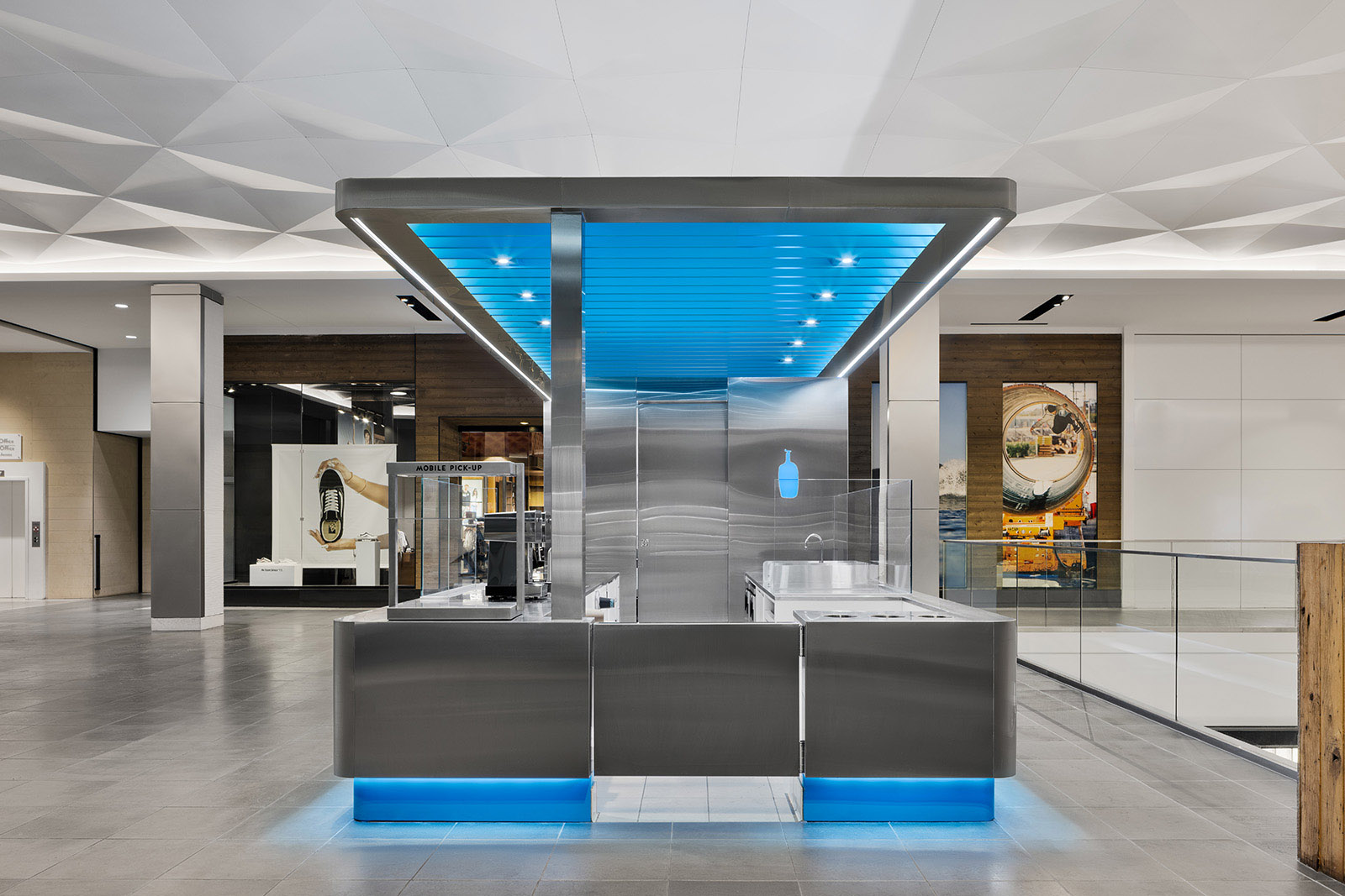 I IN,咖啡廳設計案例,咖啡店設計,美國,小藍瓶咖啡,BLUE BOTTLE COFFEE,咖啡廳設計,小藍瓶咖啡店設計案例,網紅咖啡廳,創意咖啡店,加利福尼亞