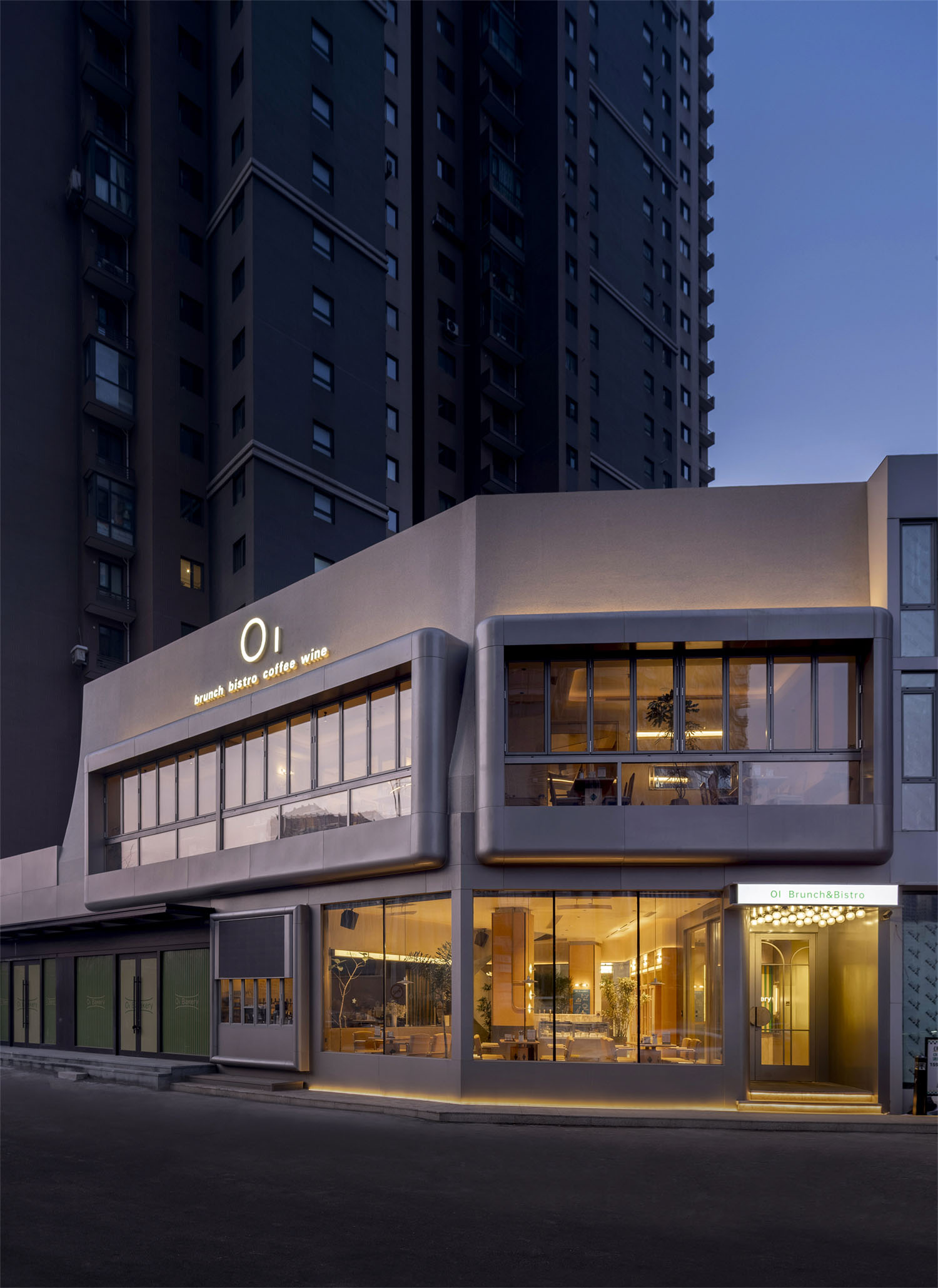 餐廳設計,西餐廳設計,休閑餐廳設計,西餐廳設計案例,西餐廳設計方案,餐廳裝修,主題餐廳設計,沈陽OI Brunch&Bistro西餐廳,沈陽,派克齊空間設計