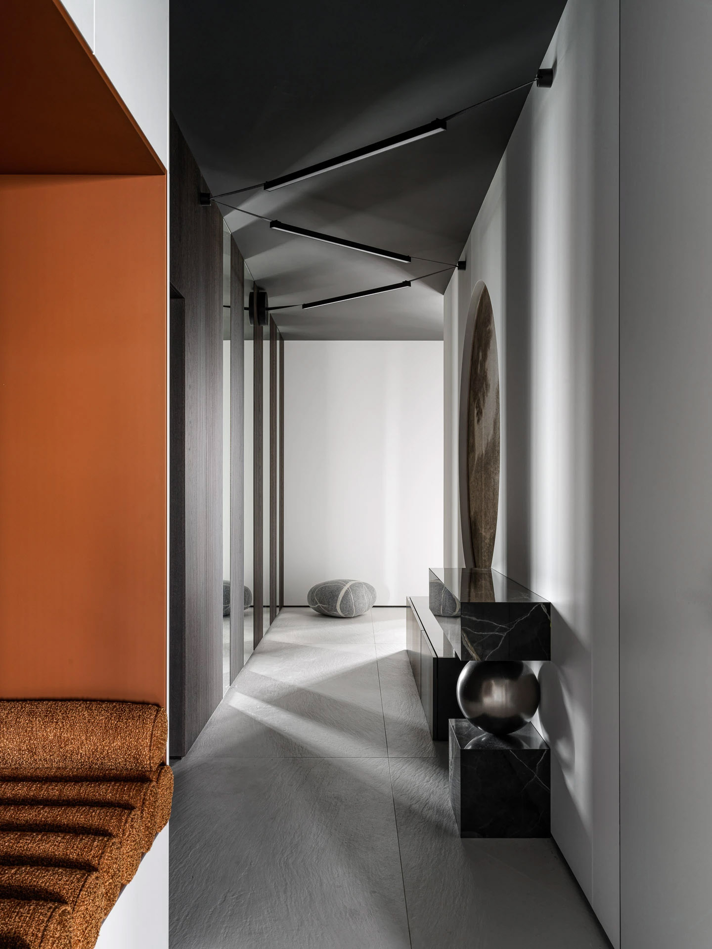 Refresh Architecture & Design,大平層設計,大平層設計案例,俄羅斯,大平層,中性色調