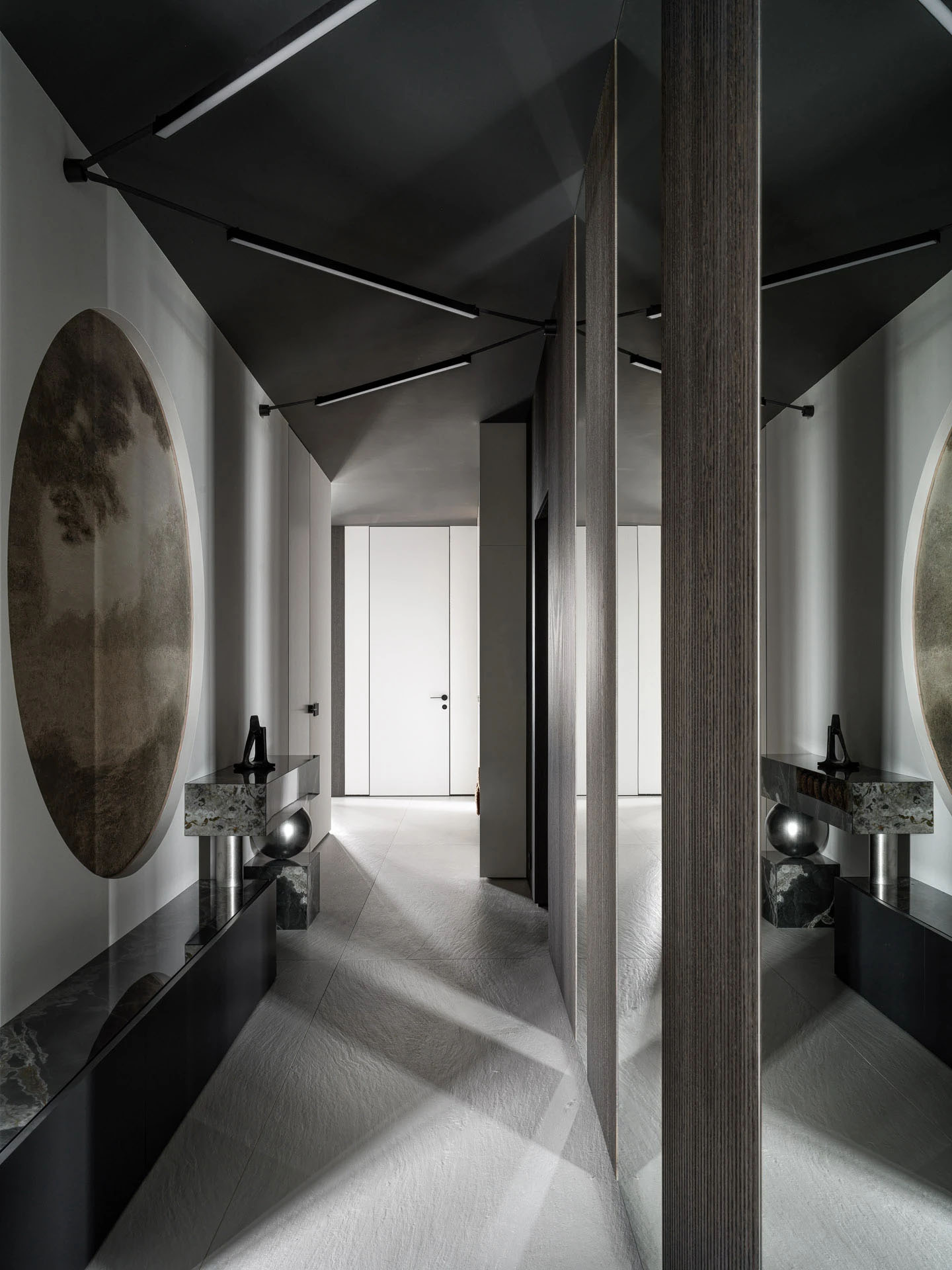 Refresh Architecture & Design,大平層設計,大平層設計案例,俄羅斯,大平層,中性色調