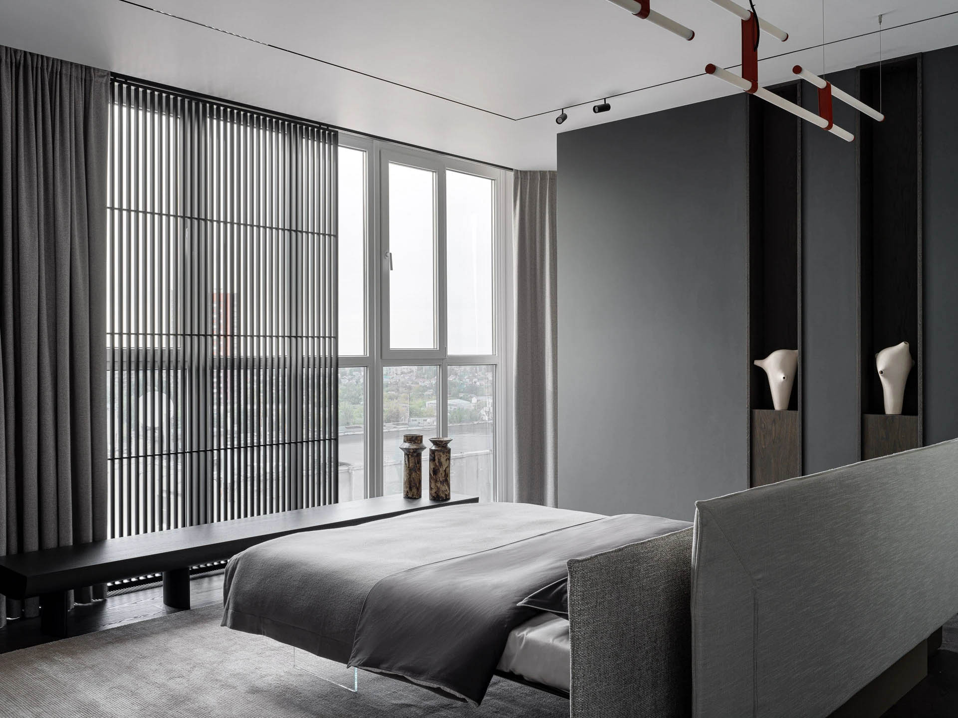 Refresh Architecture & Design,大平層設計,大平層設計案例,俄羅斯,大平層,中性色調