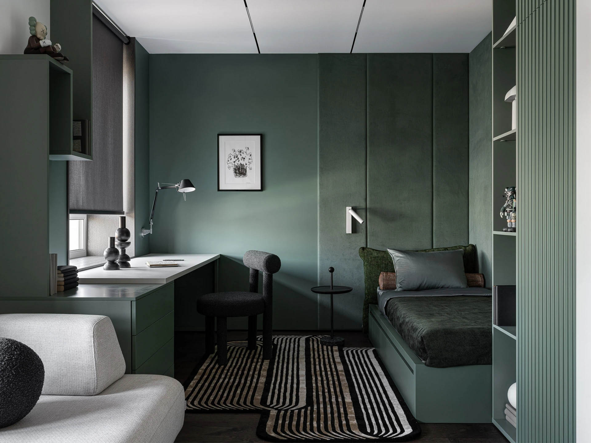 Refresh Architecture & Design,大平層設計,大平層設計案例,俄羅斯,大平層,中性色調