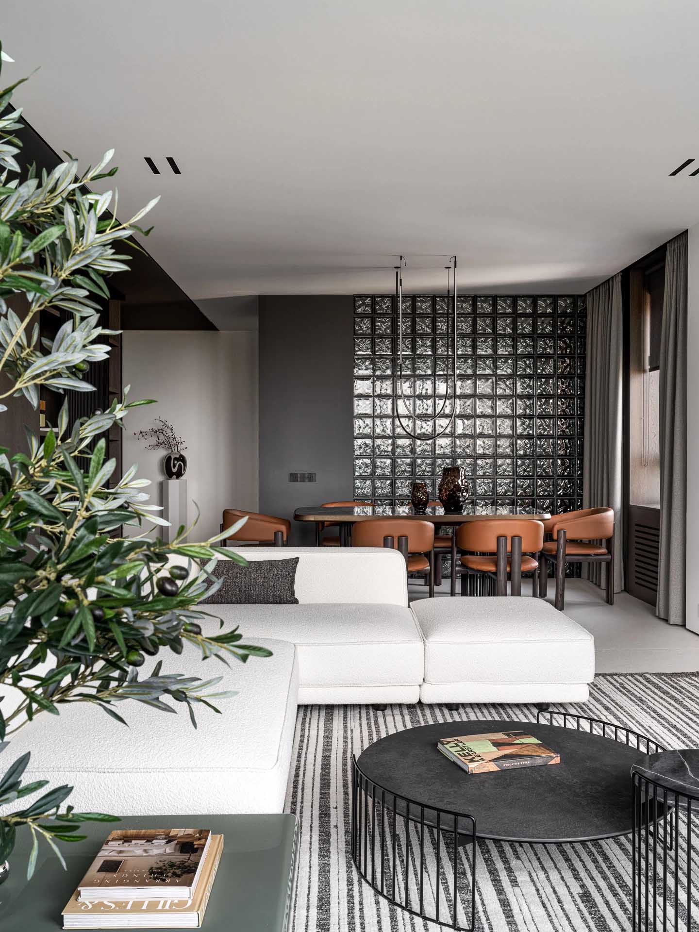 Refresh Architecture & Design,大平層設計,大平層設計案例,俄羅斯,大平層,中性色調