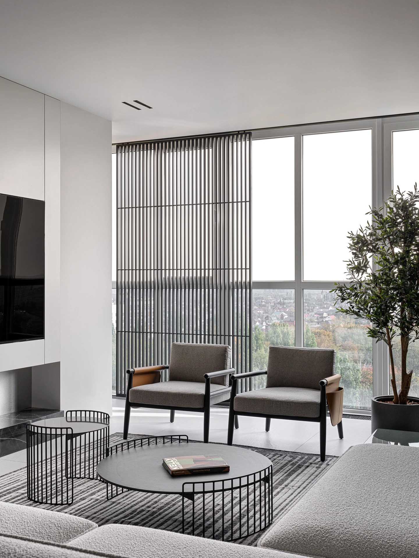 Refresh Architecture & Design,大平層設計,大平層設計案例,俄羅斯,大平層,中性色調