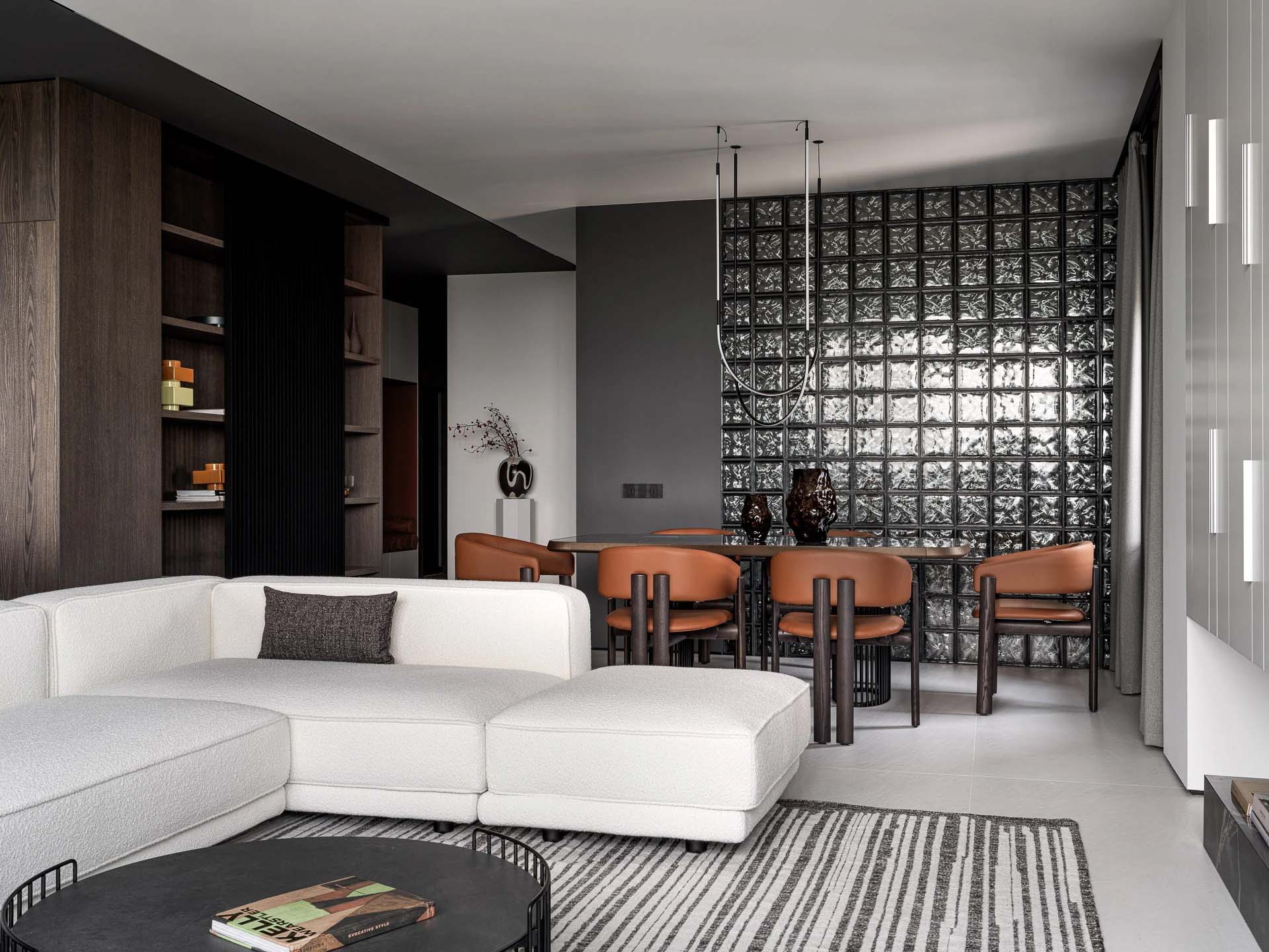 Refresh Architecture & Design,大平層設計,大平層設計案例,俄羅斯,大平層,中性色調