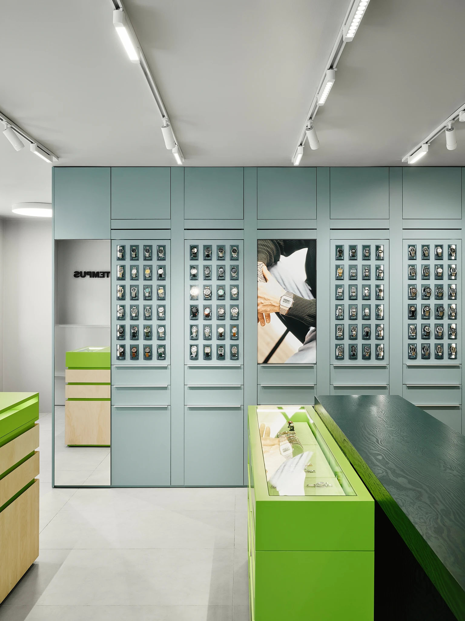 Sinitsa Buro,零售店設計,手表店,俄羅斯,腕表零售店,手表店設計,店鋪設計,Tempus