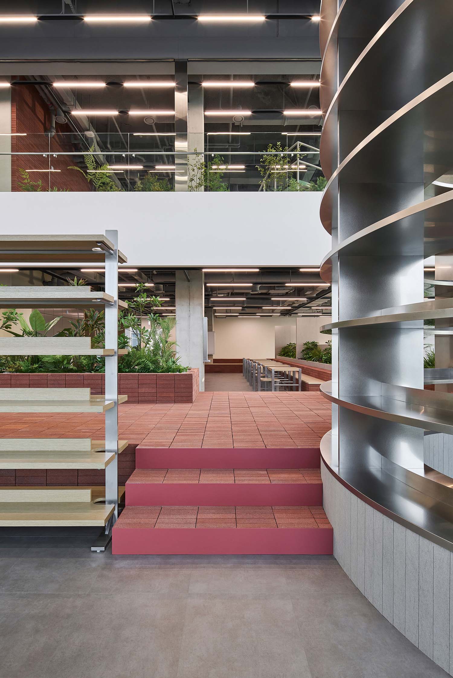 unseenbird,辦公室設計案例,辦公室設計方案,韓國,工業風辦公室,Woowa Brothers,辦公室設計