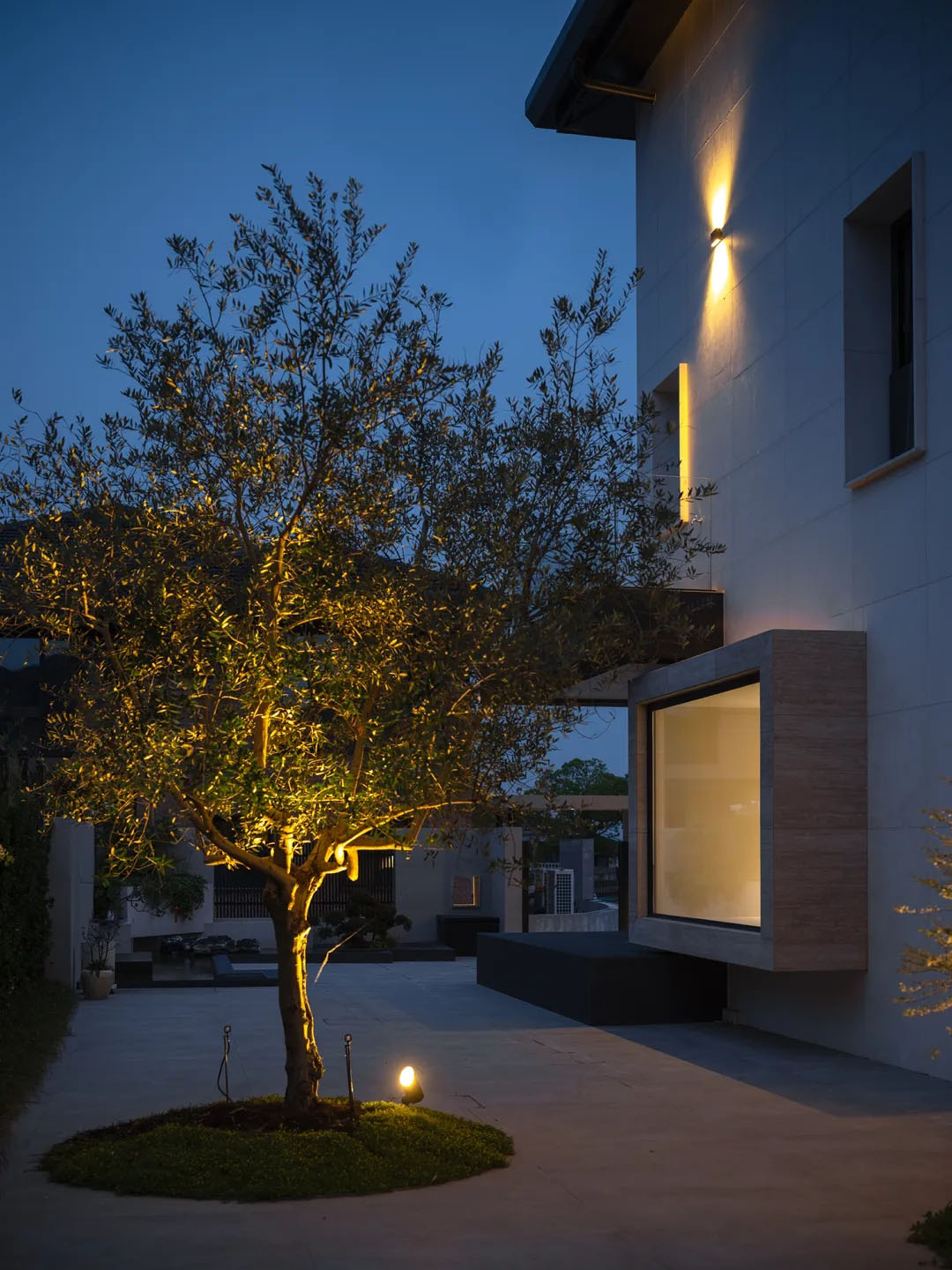 550㎡別墅設計,550㎡,現代風格別墅設計,別墅設計,半山別墅,獨棟別墅設計,別墅設計案例,別墅設計方案,常州半山別墅-棲光,常州,重塑九間設計/李修文