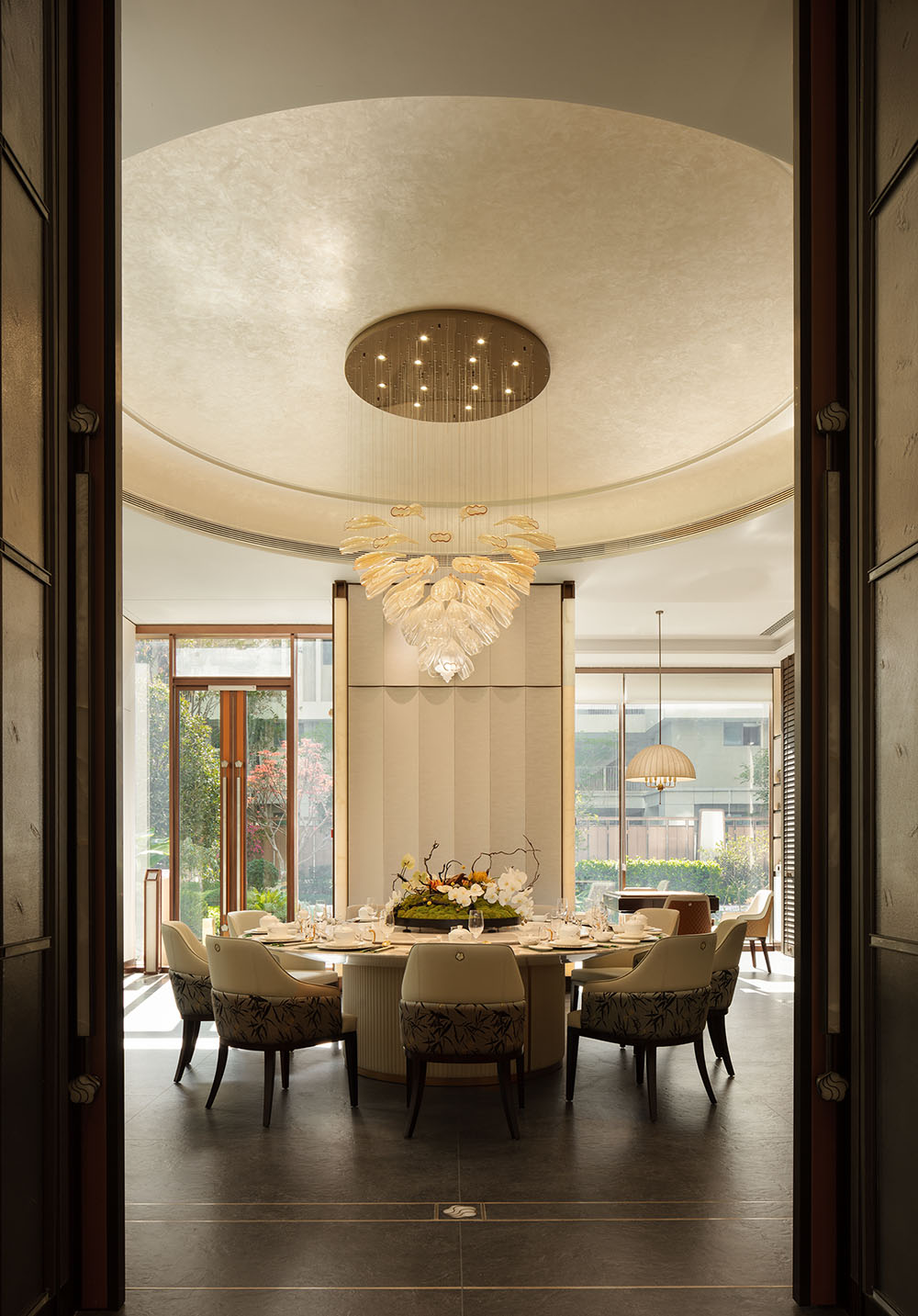 架空層設計,住宅架空層,社區會所設計,架空層會所空間,架空層設計案例,架空層設計方案,湖畔雅貴全齡奢境—福州·榕發譽湖郡架空層,福州,棟三尺設計