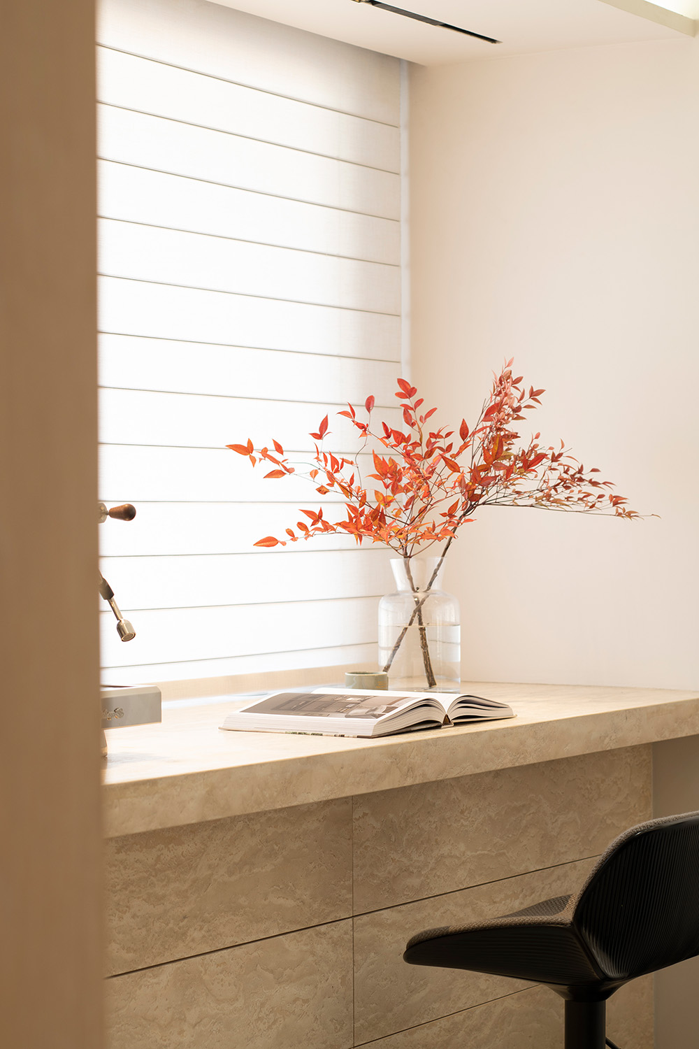 奶油風住宅,大平層設計,現代風格大平層設計,230㎡大平層設計,230㎡,奶油風大平層,大平層設計案例,大平層設計方案,廣州珠江新城大平層,廣州,共舍空間設計