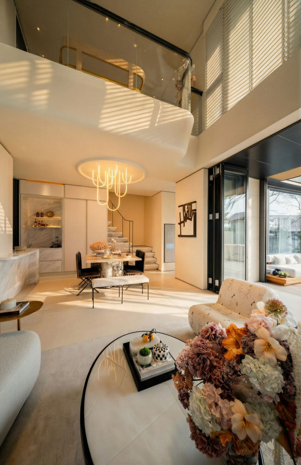 樣板間設計,樣板間設計案例,樣板間設計方案,現代風格樣板間,輕奢樣板間設計,別墅樣板間,樣板間軟裝設計,廣州金地香山湖·禦湖頌別墅,廣州,金地禦湖頌,詩意空間設計