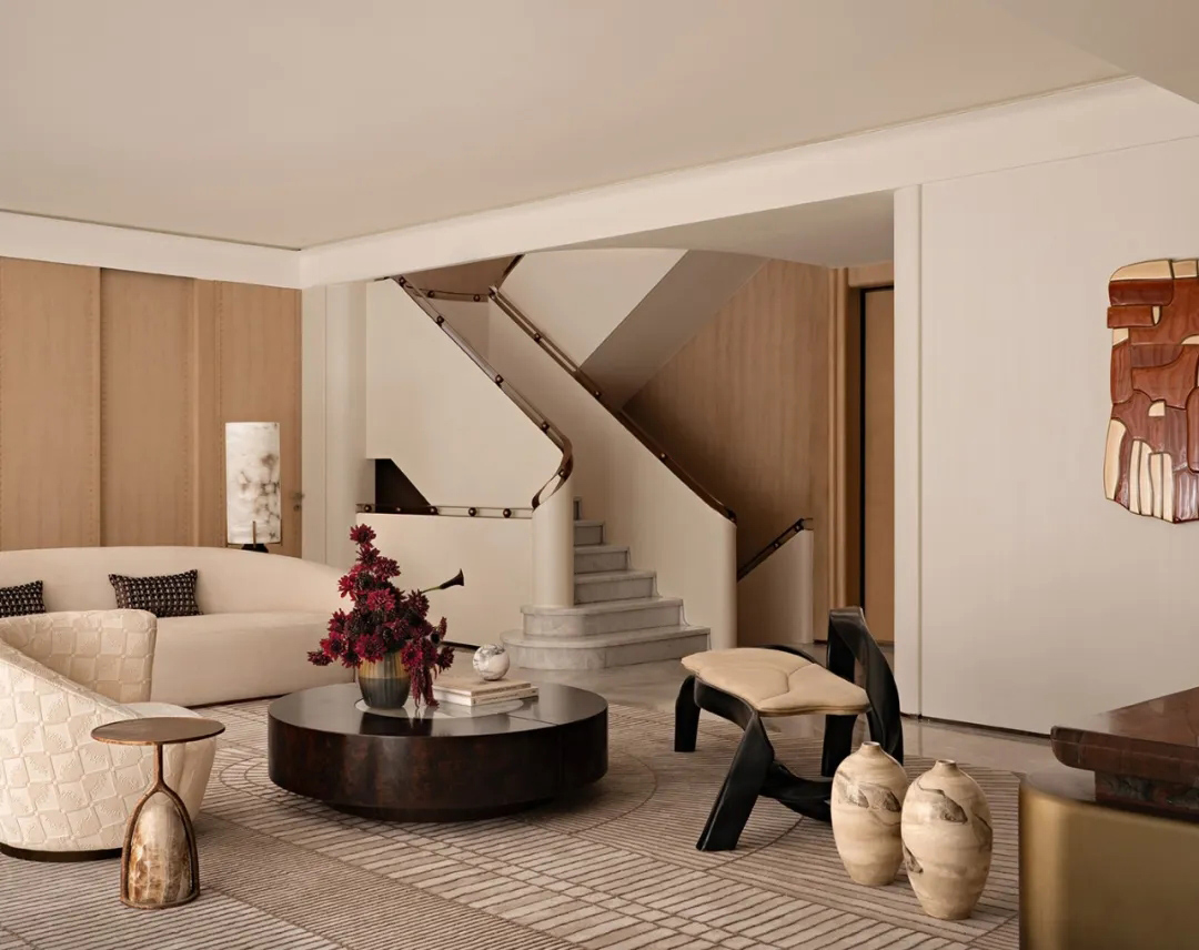 731㎡,樣板間設計,別墅樣板間,樣板間軟裝設計,輕奢樣板間,樣板間設計案例,樣板間設計方案,現代風格樣板間,上海信安裏-弄堂新生藝術共鳴,上海,布魯盟室內設計,布魯盟