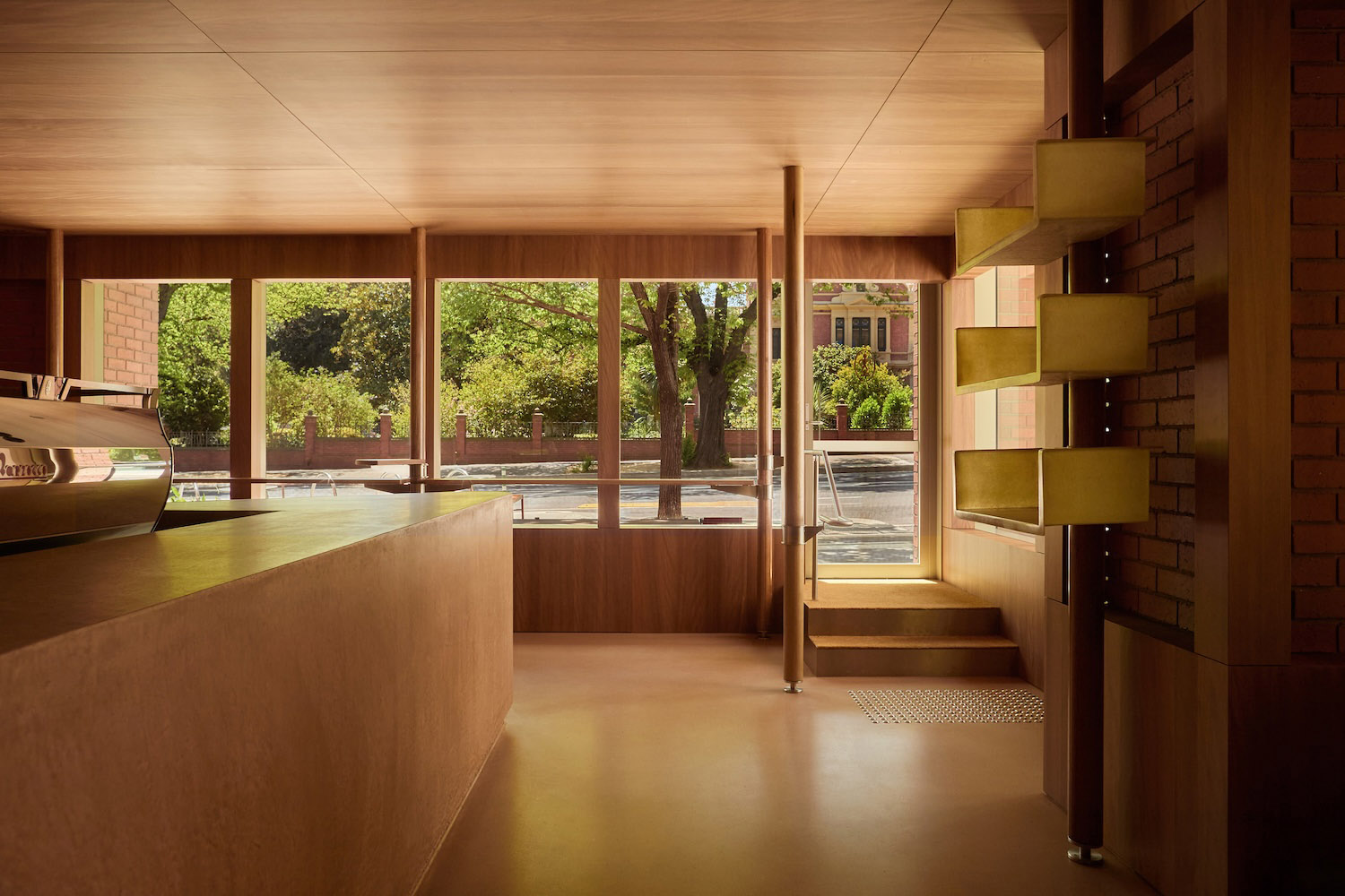 Standing Room Coffee,咖啡廳,澳大利亞,Dion Hall,極簡風格咖啡廳設計,極簡主義,精品咖啡廳,小型咖啡館