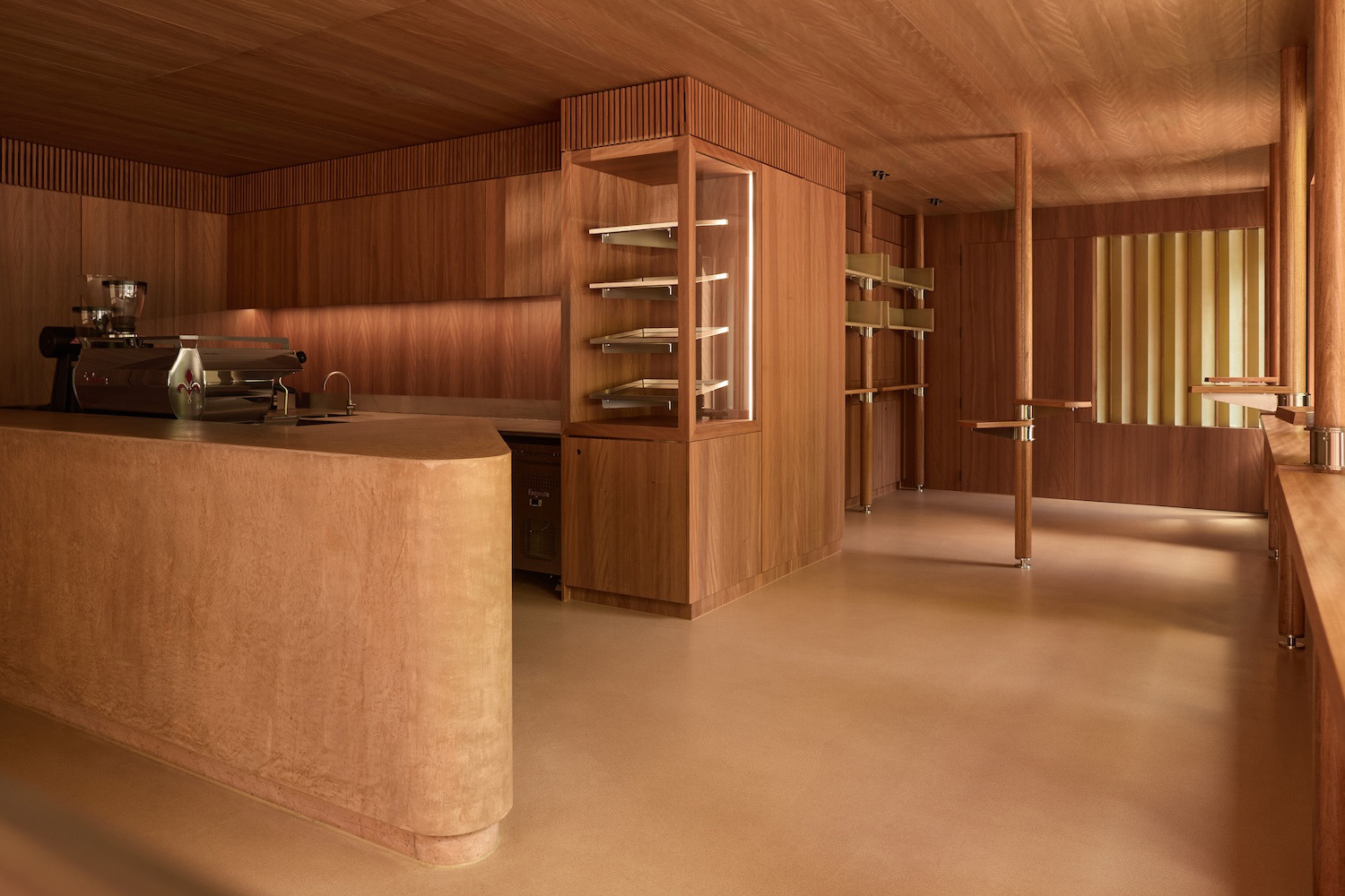 Standing Room Coffee,咖啡廳,澳大利亞,Dion Hall,極簡風格咖啡廳設計,極簡主義,精品咖啡廳,小型咖啡館