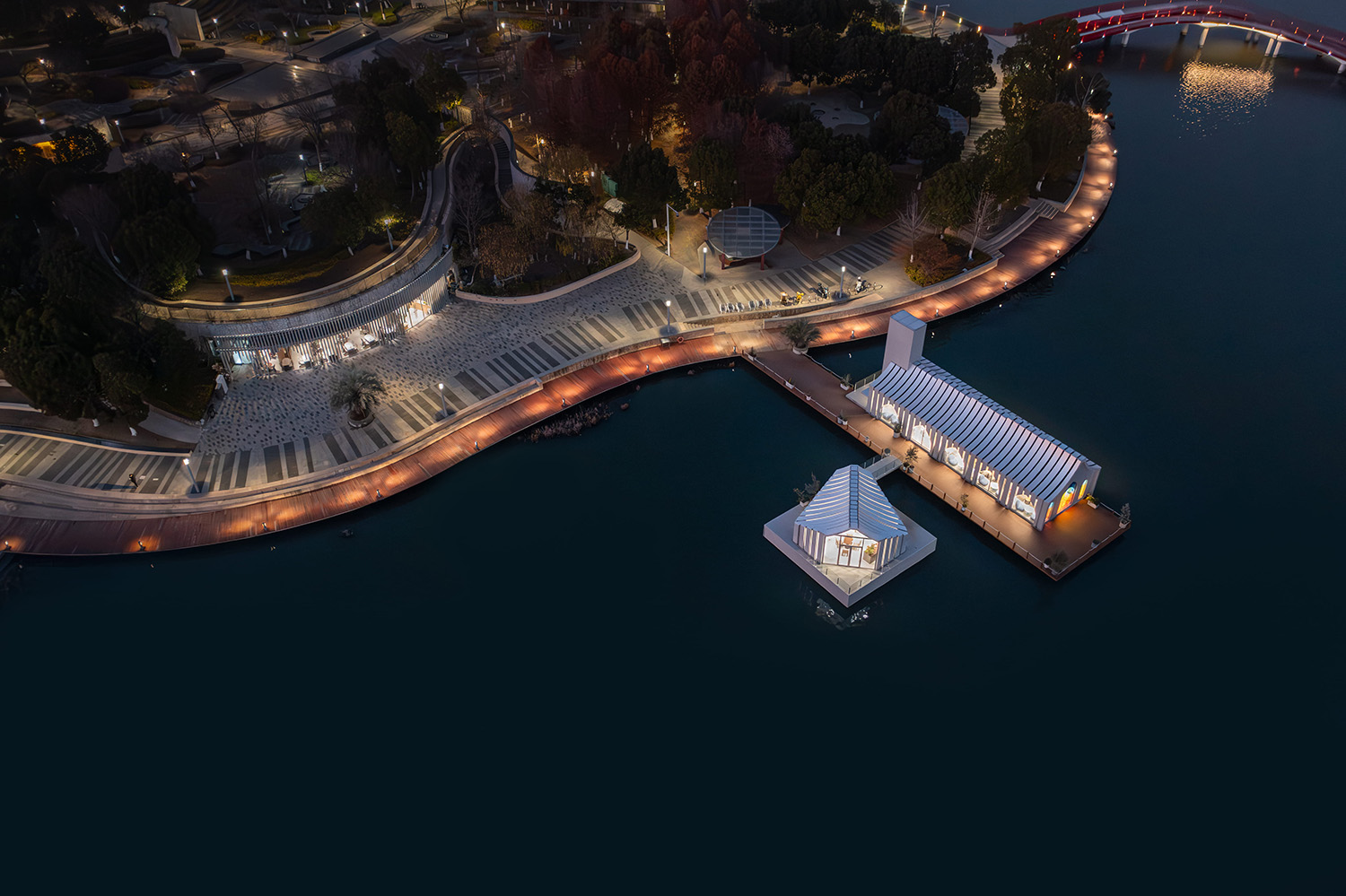 建築設計,公園建築設計,禮堂設計,結婚禮堂,禮堂設計案例,禮堂設計方案,蘇州天鵝湖禮堂—公園生活的儀式感,蘇州,平介設計,楊楠