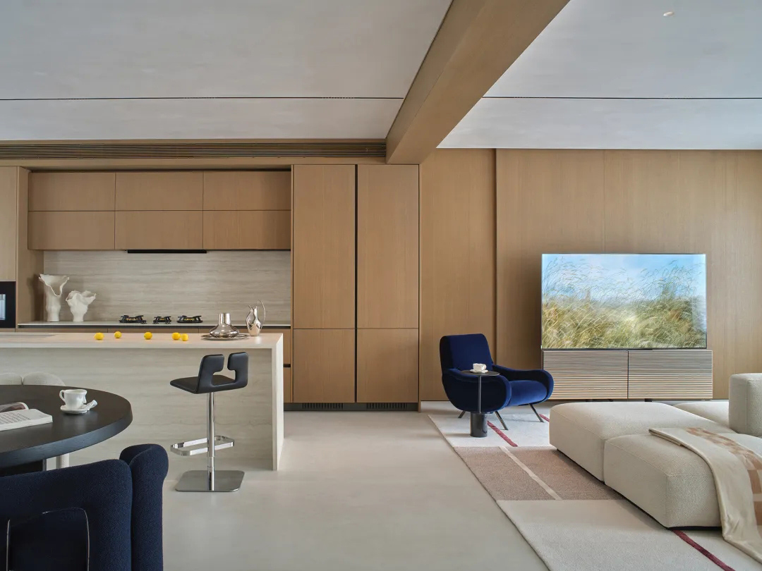 360㎡複式設計,360㎡,複式住宅設計,複式住宅,現代風格複式設計,極簡複式,頂層複式設計,複式設計案例,複式設計方案,溫州極簡頂層複式-克製與溫柔,溫州,柒築空間設計