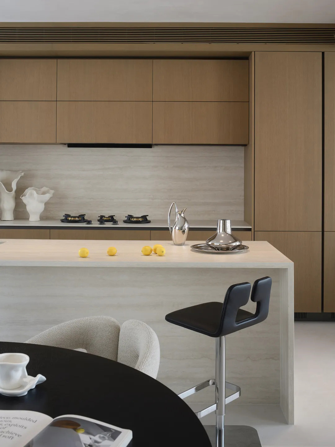 360㎡複式設計,360㎡,複式住宅設計,複式住宅,現代風格複式設計,極簡複式,頂層複式設計,複式設計案例,複式設計方案,溫州極簡頂層複式-克製與溫柔,溫州,柒築空間設計