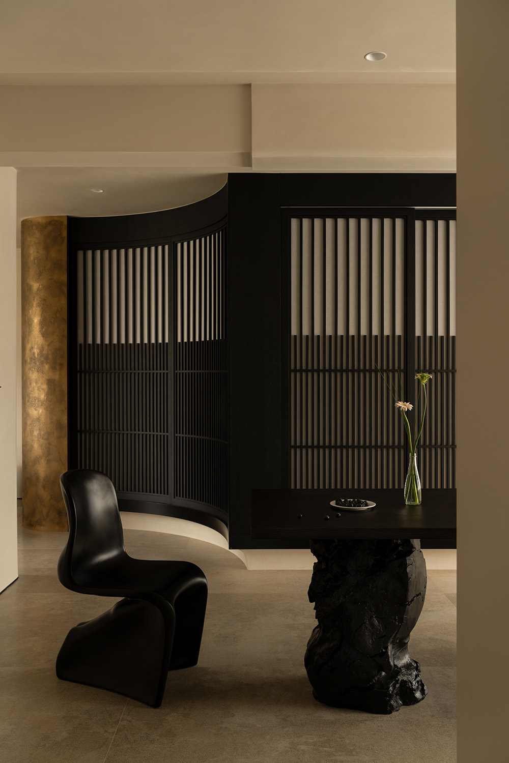 101㎡住宅設計,101㎡,家裝設計,住宅設計案例,住宅設計方案,宋式美學住宅,新中式住宅設計,溫州住宅-曲境入畫雅韻棲居,溫州,Mooli墨立設計