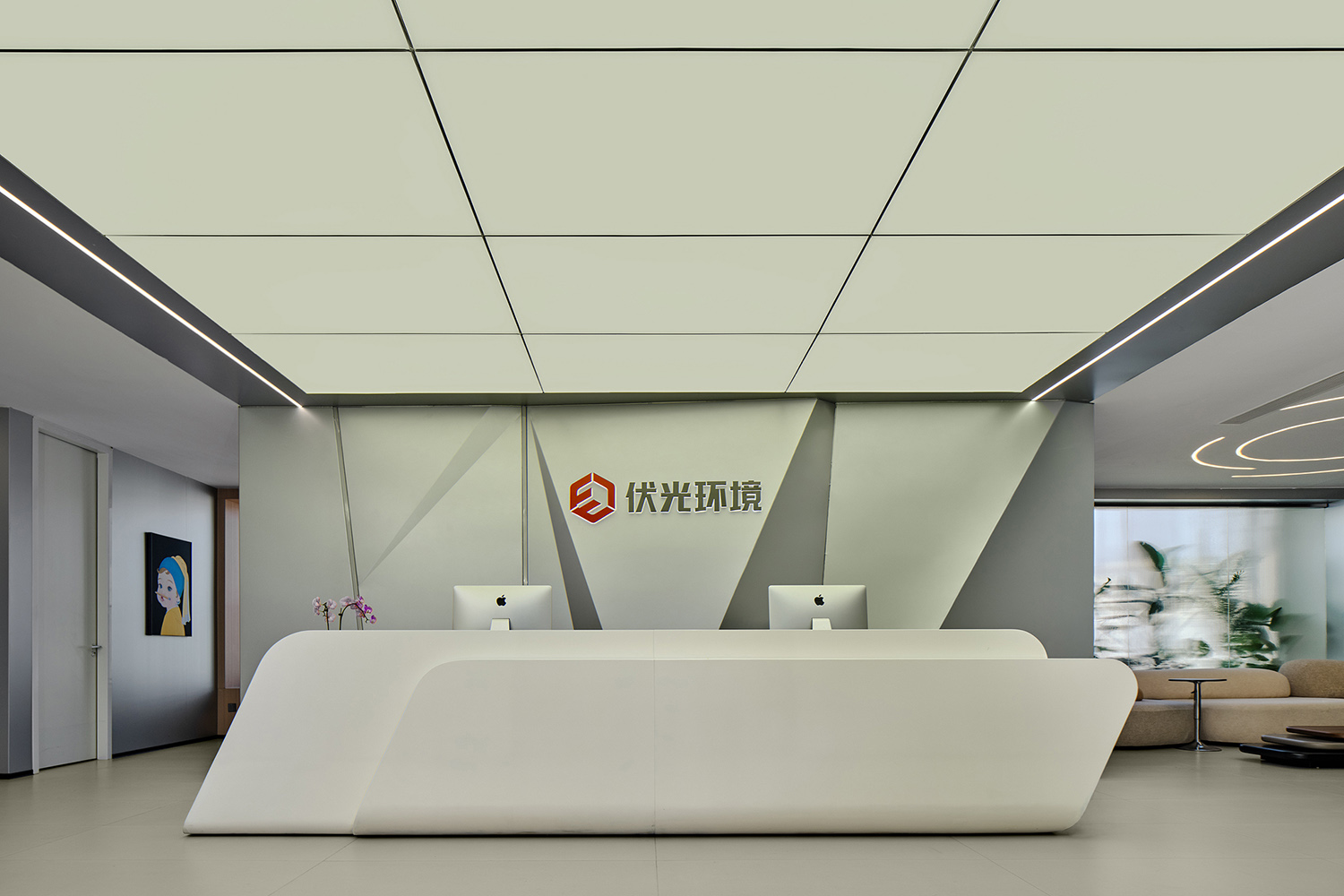 辦公室設計,科技公司辦公室,開放式辦公室,辦公室裝修,辦公室設計案例,辦公室設計方案,光合築境綠啟未來-光伏辦公的生態科技美學,佛山順德,GDD深思設計
